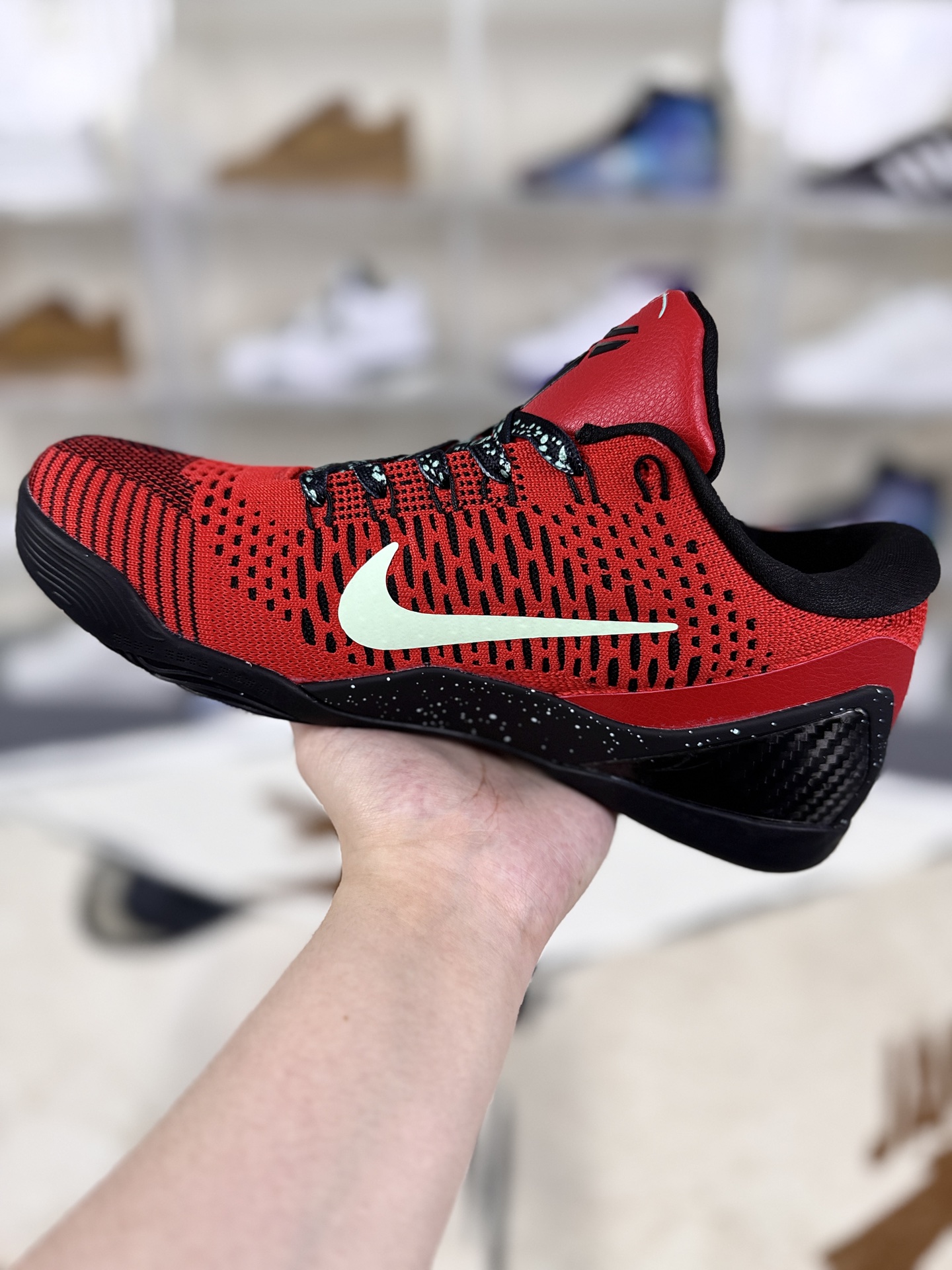 Nike Kobe 9 Elite Low University Red Basketball Shoes - Size 39-46 2 i1756662783481 6061 0 1