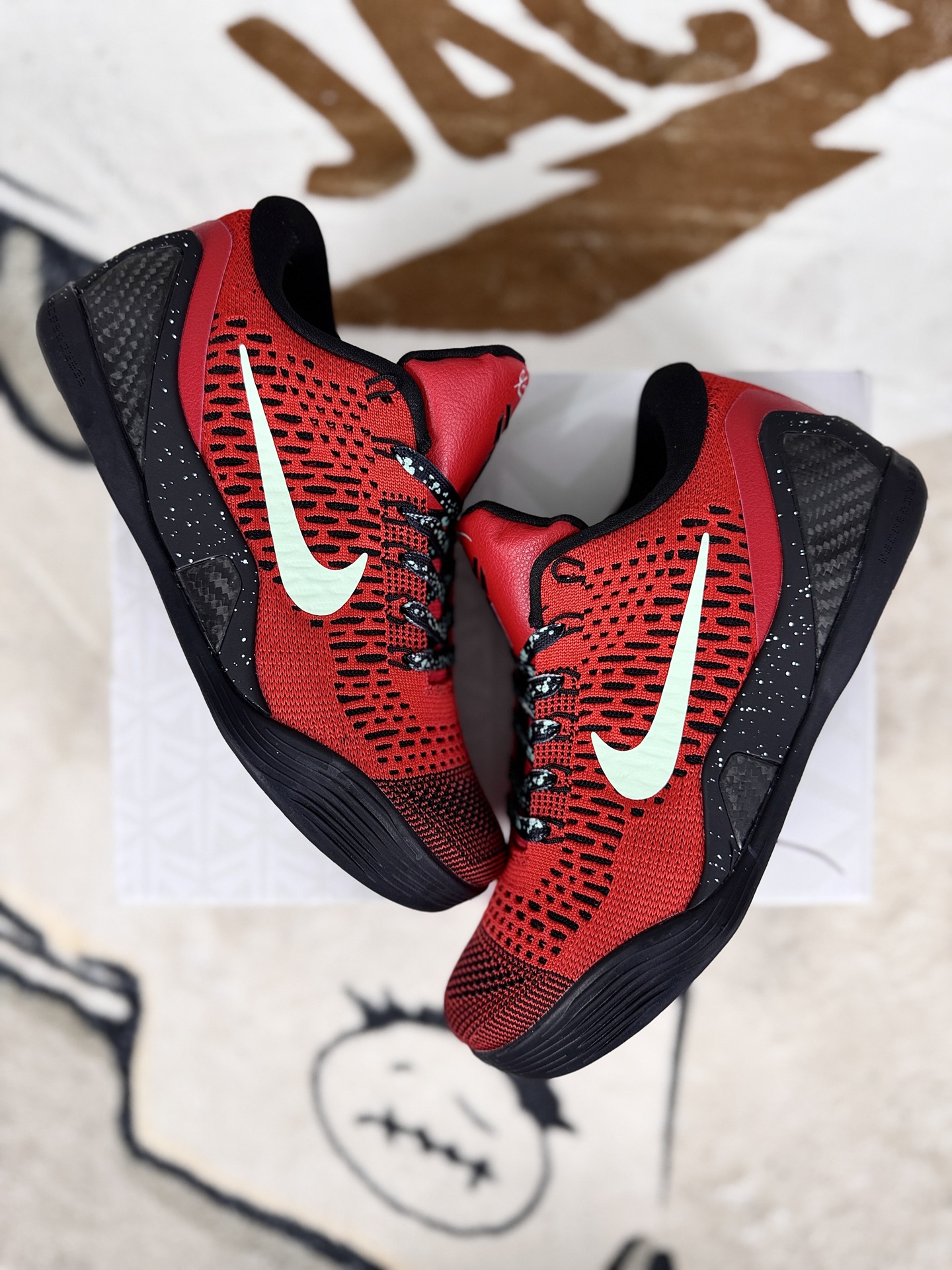Nike Kobe 9 Elite Low University Red Basketball Shoes - Size 39-46 5 i1756662785114 215 0 6