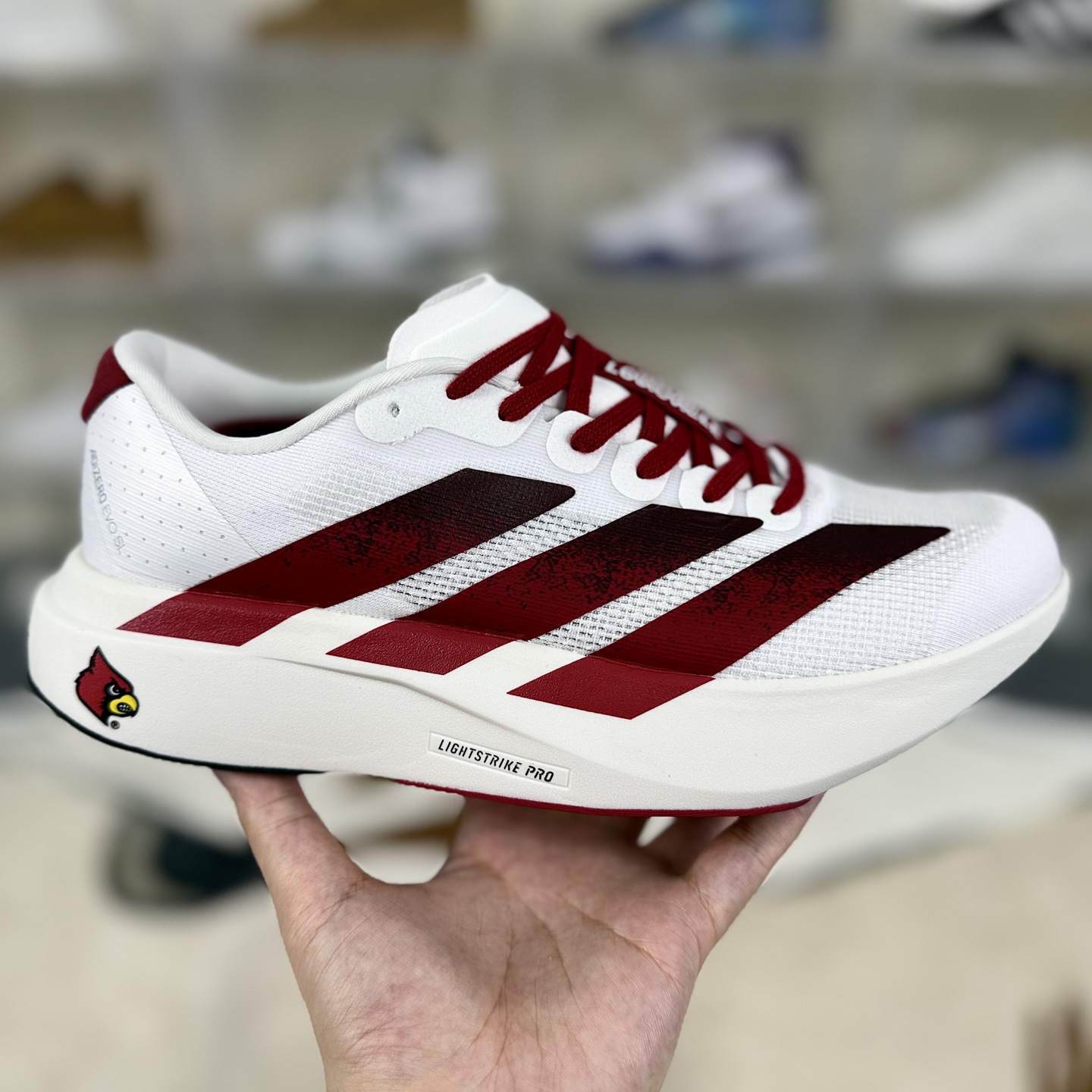 Adidas Adizero Evo SL Louis Vuittonville Running Shoes - White/Red, Lightweight Design 7 i1756836164663 7218 0 5