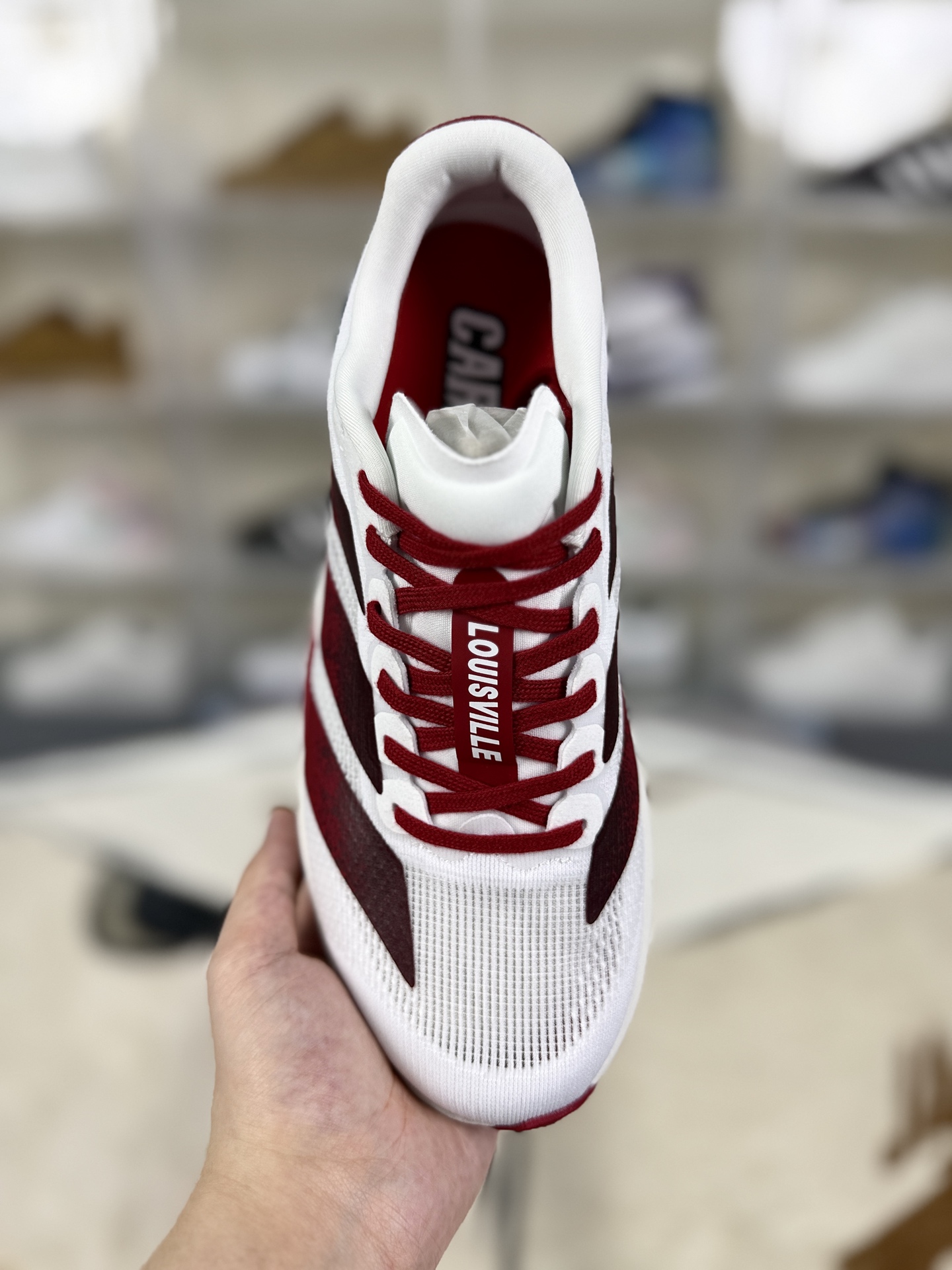 Adidas Adizero Evo SL Louis Vuittonville Running Shoes - White/Red, Lightweight Design 4 i1756836164725 9680 0 3