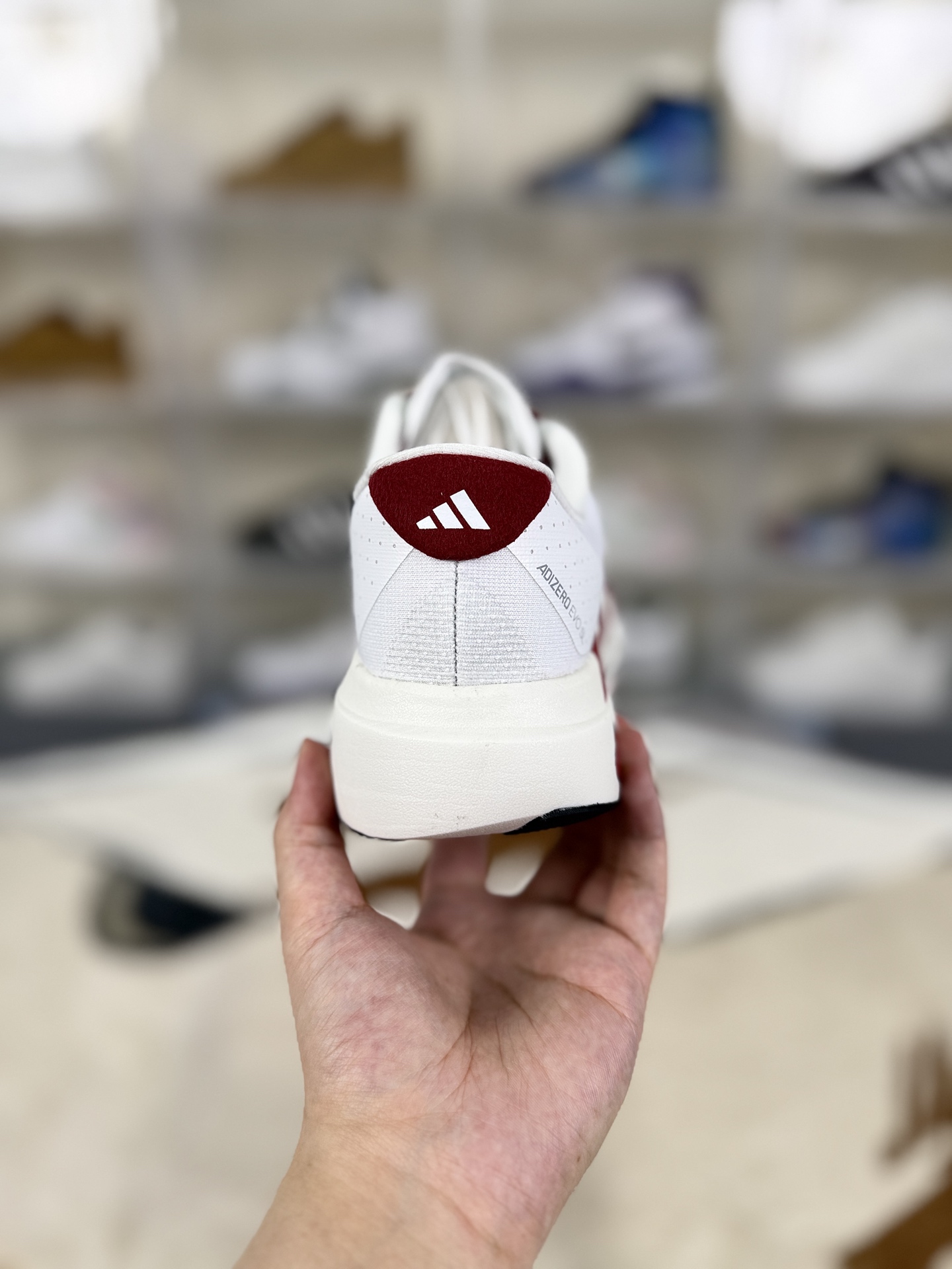 Adidas Adizero Evo SL Louis Vuittonville Running Shoes - White/Red, Lightweight Design 3 i1756836166584 438 0 2
