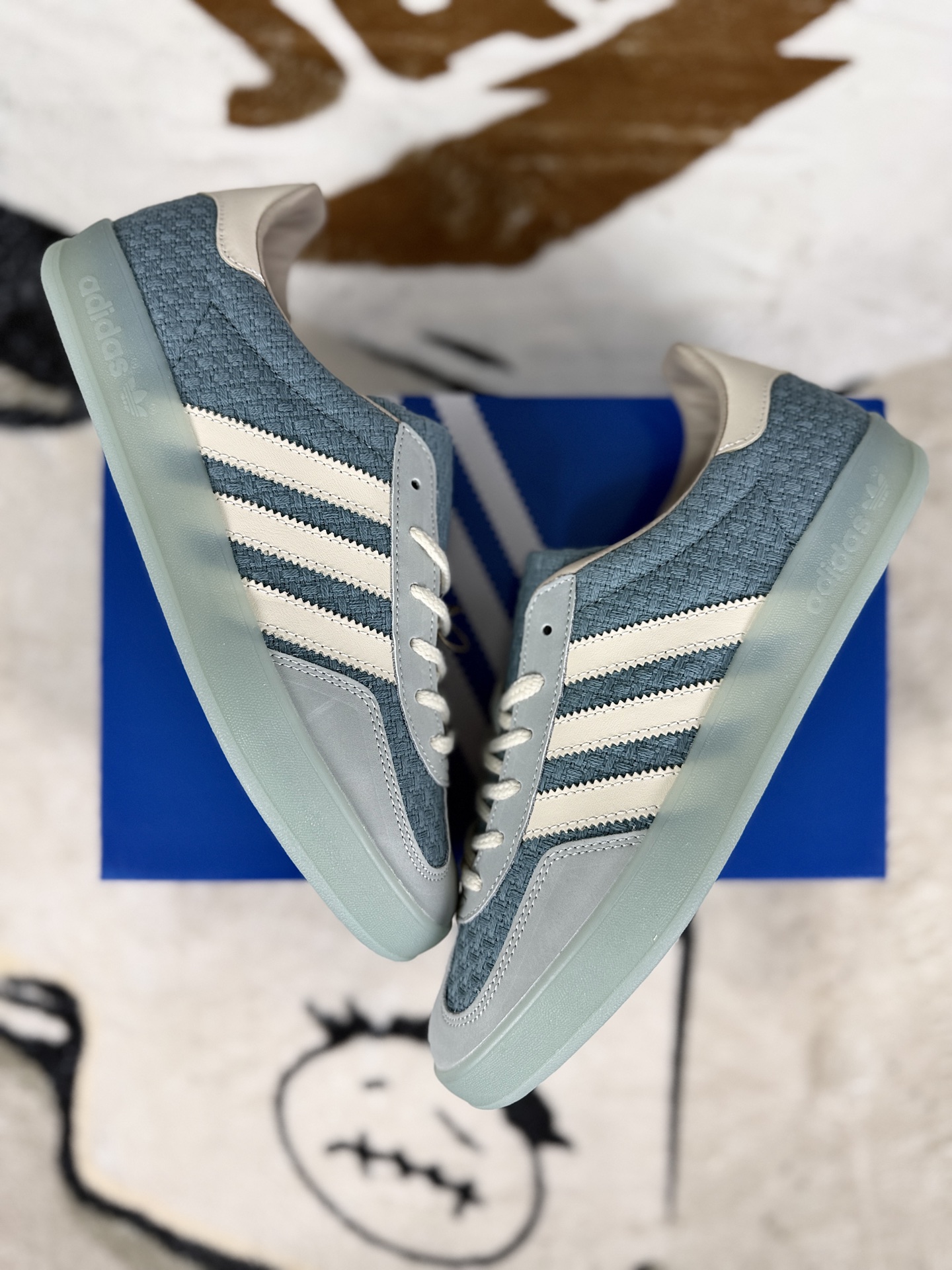 Adidas Originals Gazelle Indoor Low-Top Sneakers - Unisex, Light Blue 5 i1756920845775 5967 0 6