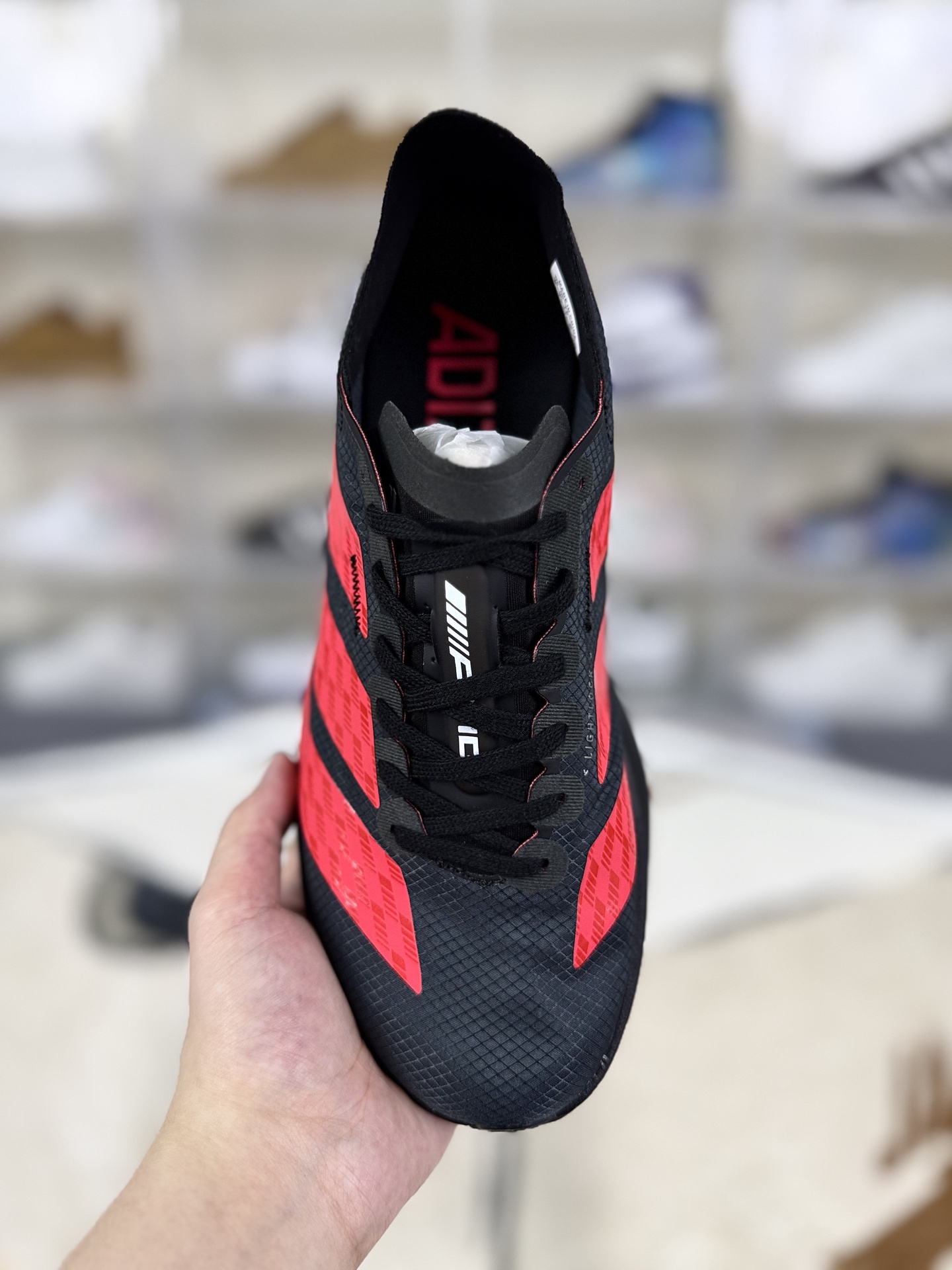 Adidas Adizero Adios Pro 4 AMG Motorsport Running Shoes - Black/Red 5 i1757181791557 8650 0 3