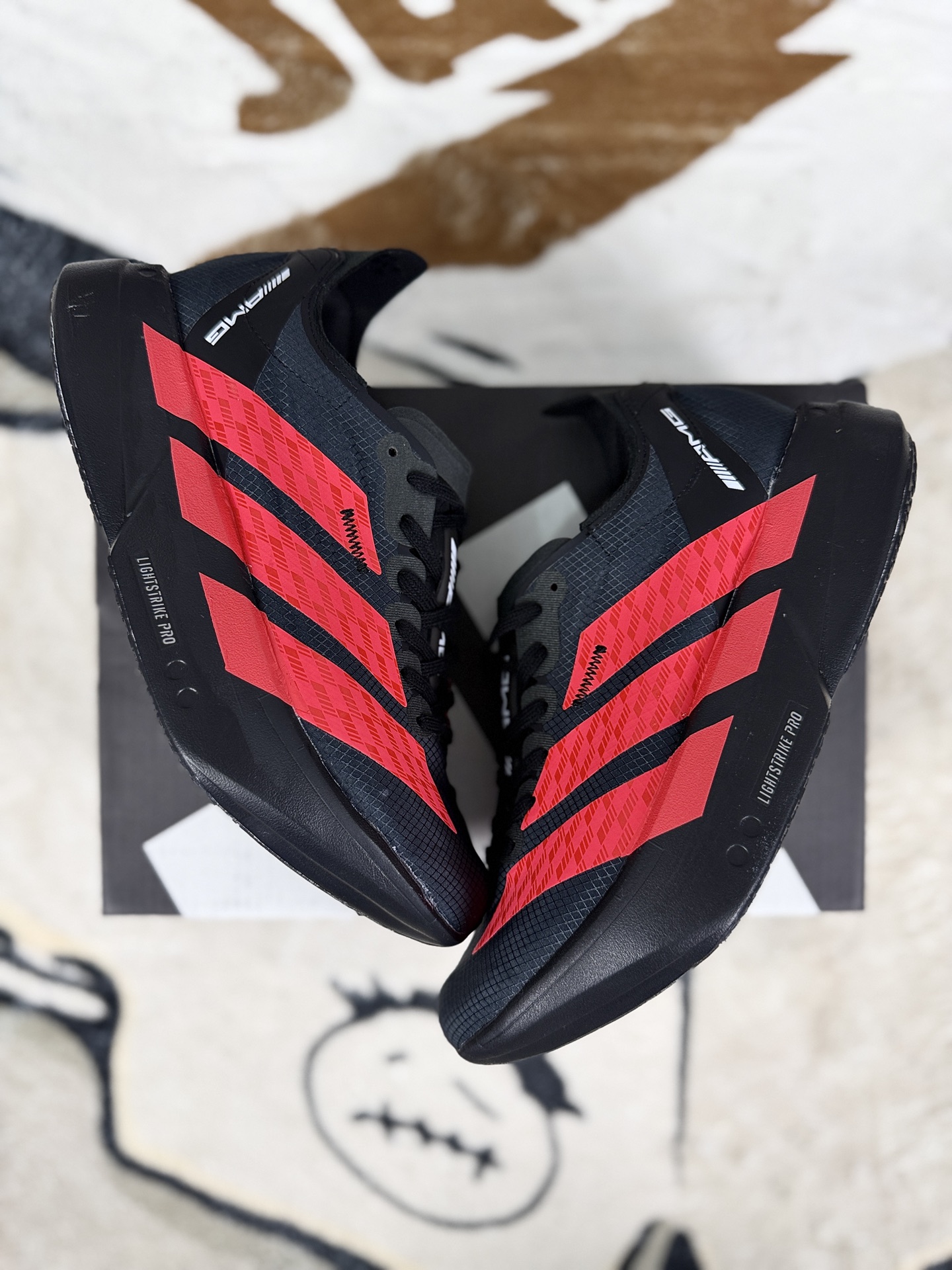 Adidas Adizero Adios Pro 4 AMG Motorsport Running Shoes - Black/Red 6 i1757181791759 3566 0 6