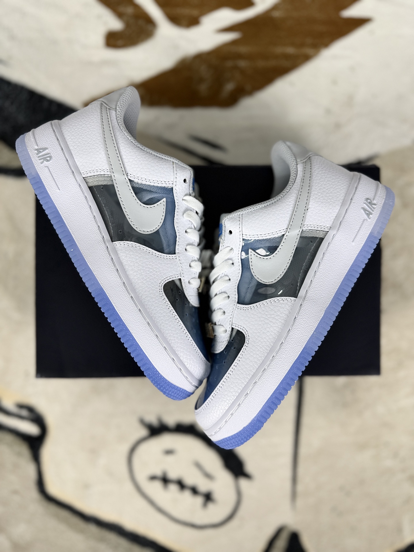Nike Air Force 1 Low White Blue - Classic, Comfortable, and Durable Sneakers 6 i1757699921571 4533 0 6