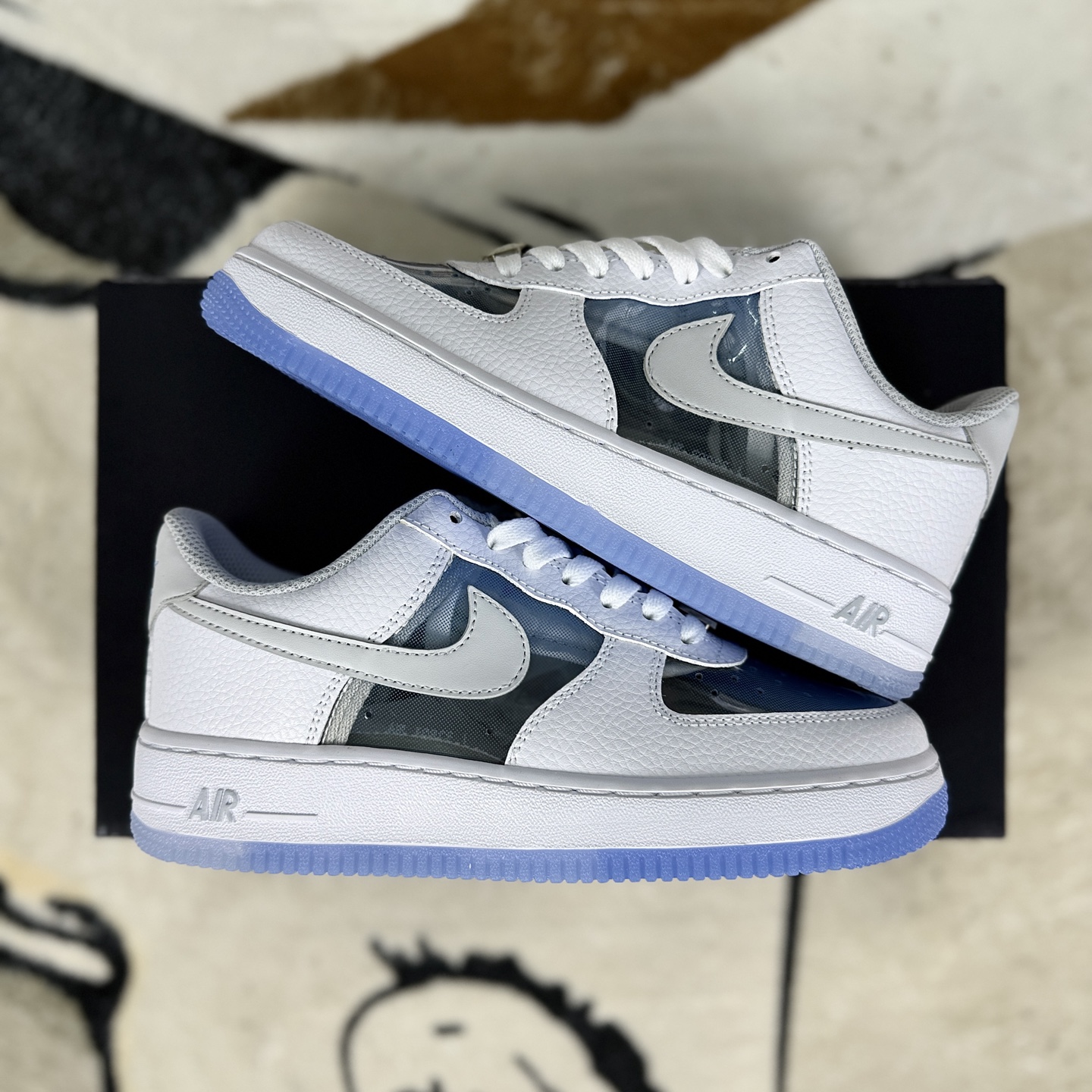 Nike Air Force 1 Low White Blue - Classic, Comfortable, and Durable Sneakers 9 i1757699923781 8814 0 7