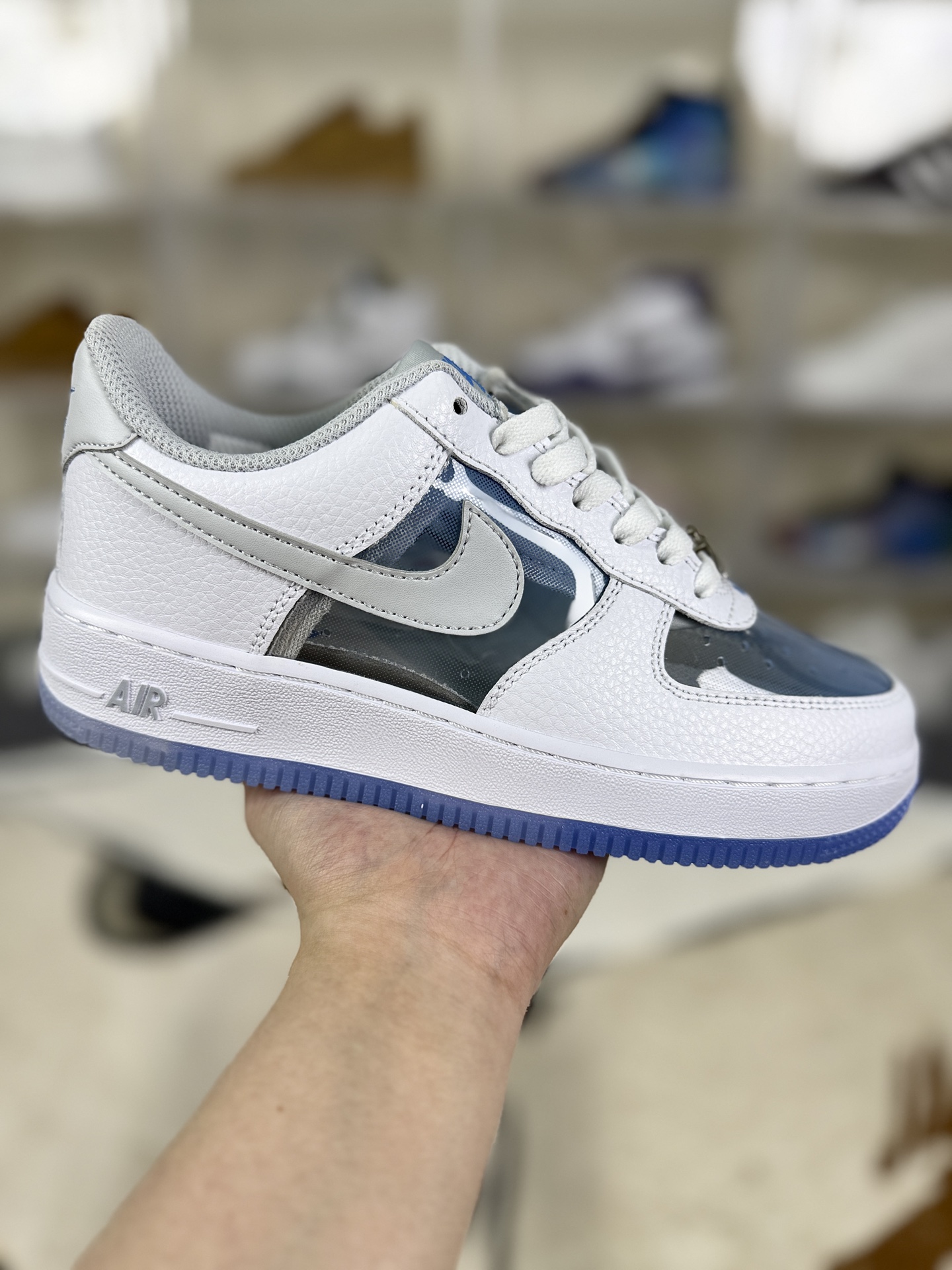Nike Air Force 1 Low White Blue - Classic, Comfortable, and Durable Sneakers 2 i1757699923898 2798 0 0
