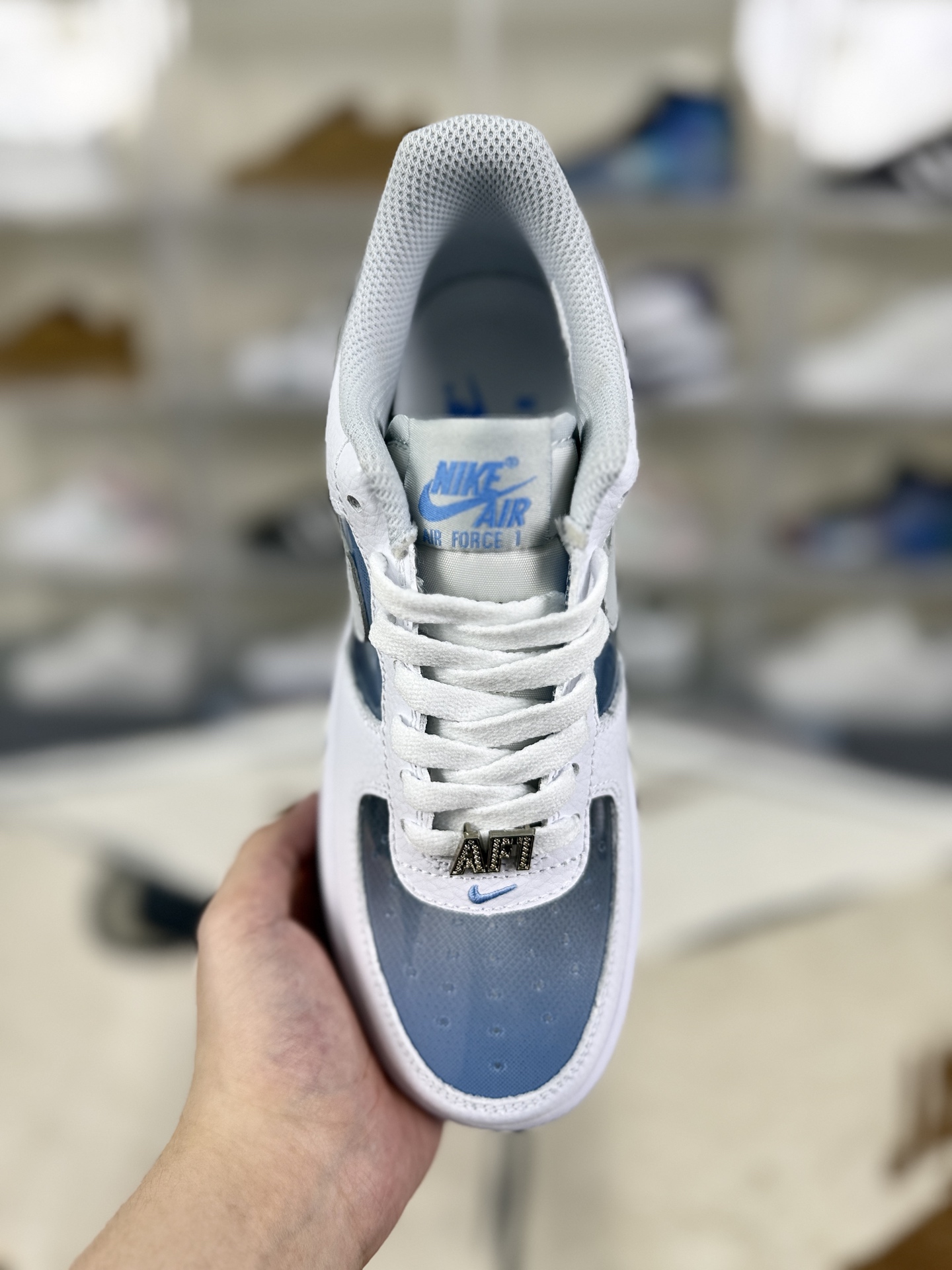 Nike Air Force 1 Low White Blue - Classic, Comfortable, and Durable Sneakers 5 i1757699924030 8441 0 3