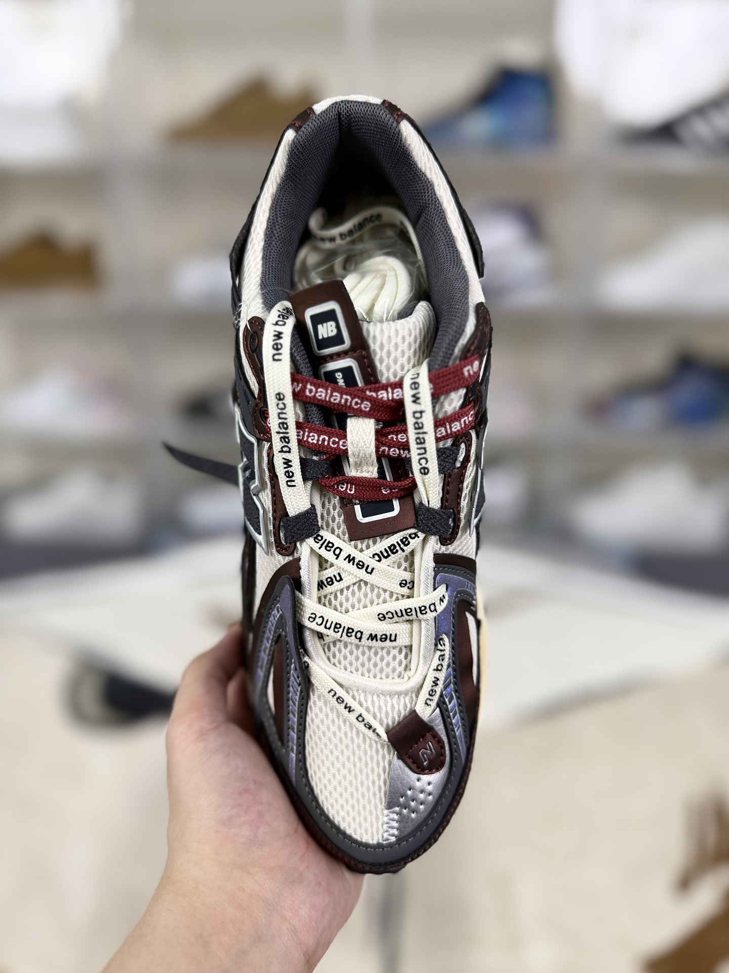 New Balance 1906A White Brown Retro Running Shoes - Unisex 5 i1757870268931 2436 0 3