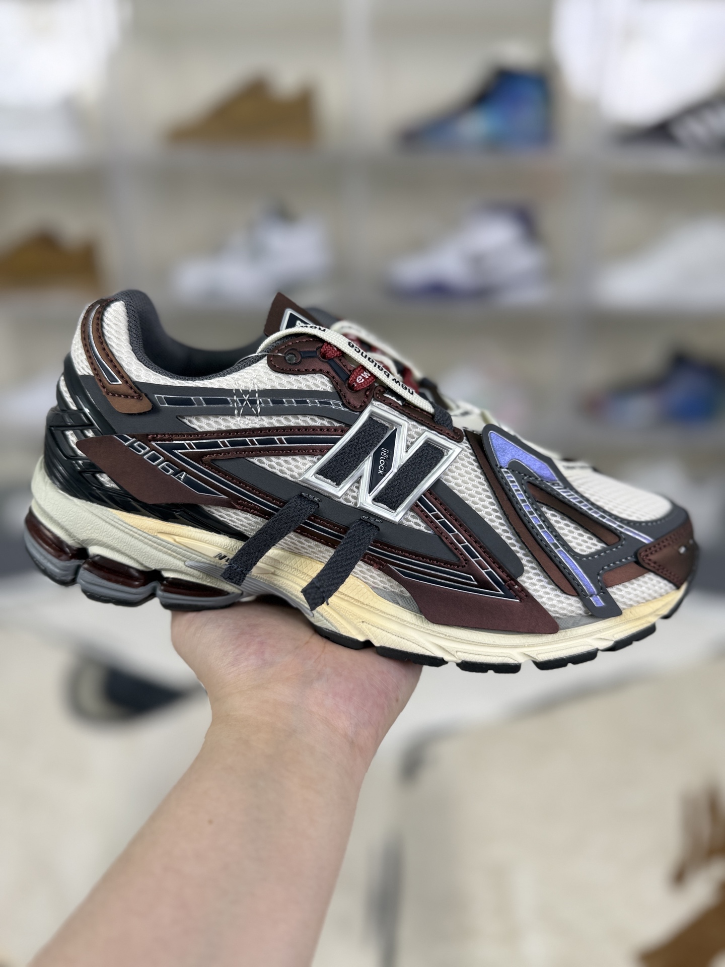 New Balance 1906A White Brown Retro Running Shoes - Unisex 2 i1757870268983 3344 0 0
