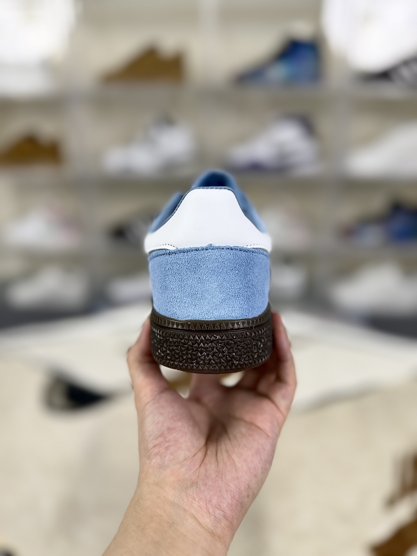 Adidas Originals Handball Spezial Low-Top Sneakers - Blue/White, Unisex Style 3 i1758309991432 1261 0 2