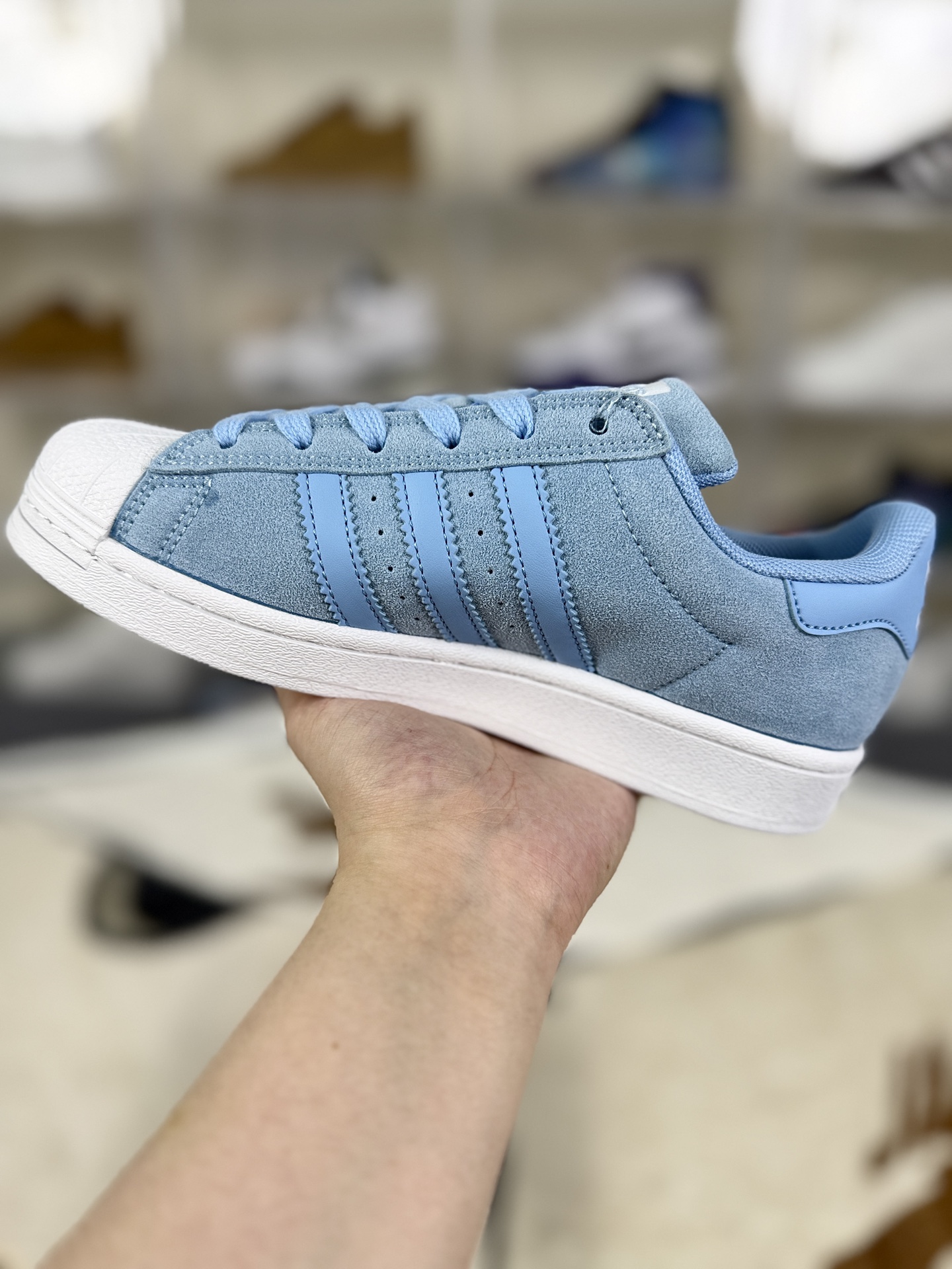 Adidas Originals Superstar ADV Leather Lifestyle Sneakers - Blue 3 i1758479444563 2853 0 1