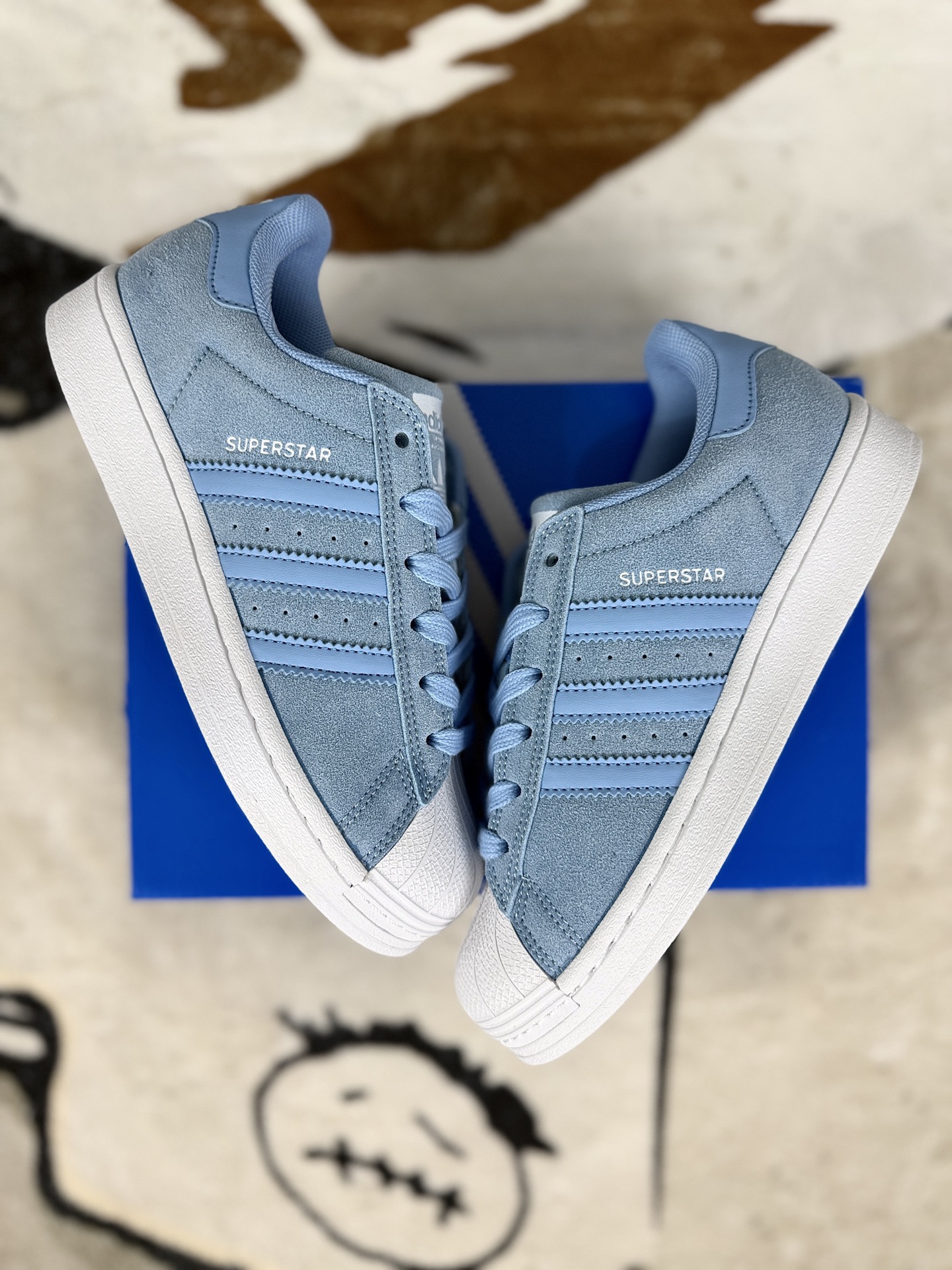 Adidas Originals Superstar ADV Leather Lifestyle Sneakers - Blue 6 i1758479446796 3730 0 6