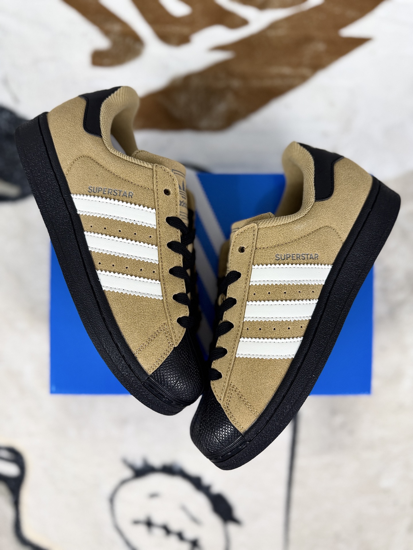 Adidas Originals Superstar Classic Unisex Sneakers - Brown, Versatile Style 5 i1758479505100 8754 0 6