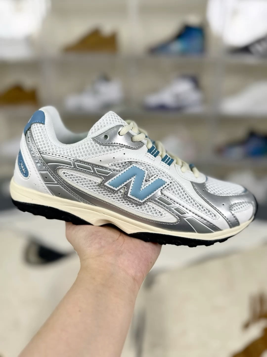 New Balance 204L White Silver Blue Unisex Lifestyle Shoes