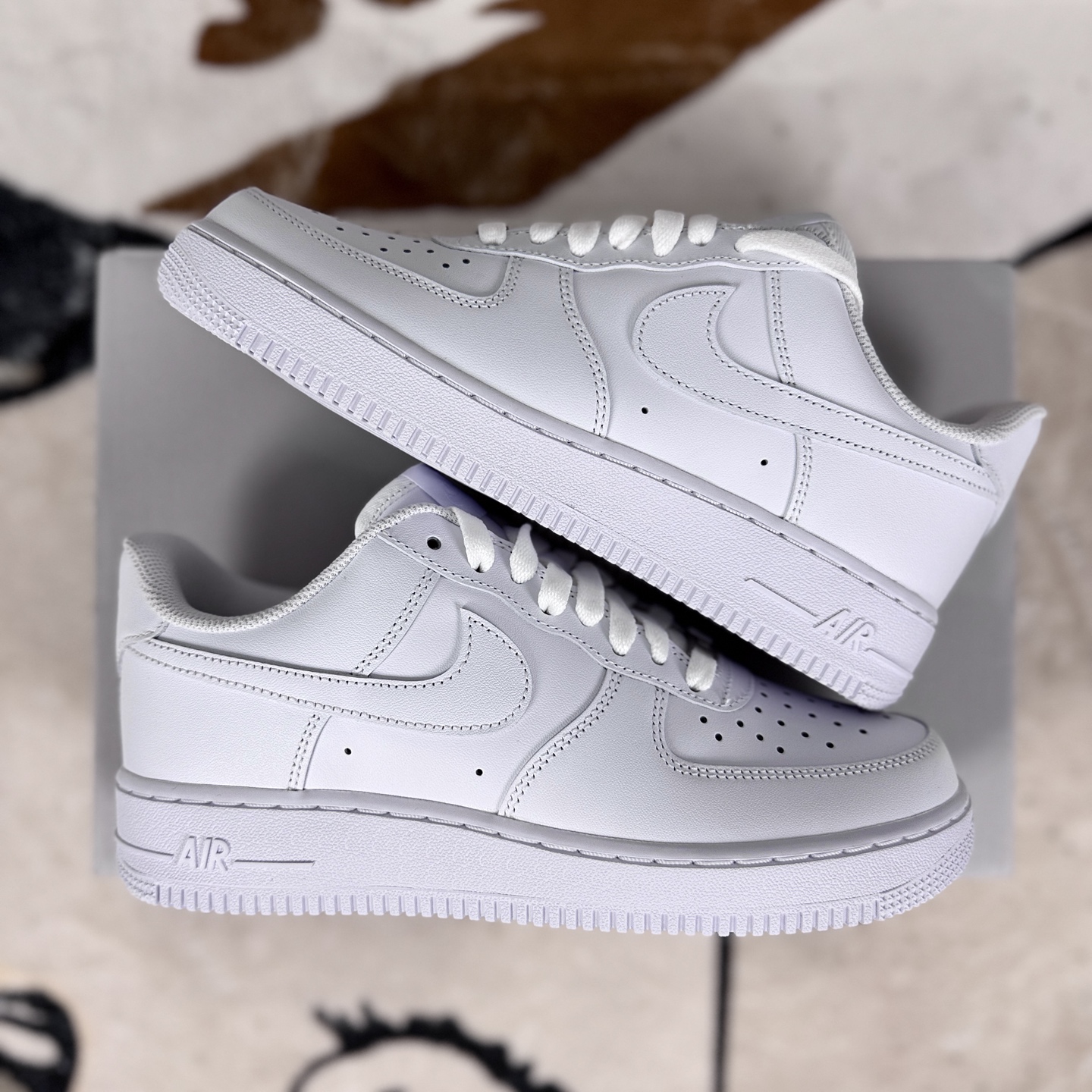 Nike Air Force 1 Low 07: Classic White Retro Sneakers for Men & Women 9 i1758740367531 2593 0 7