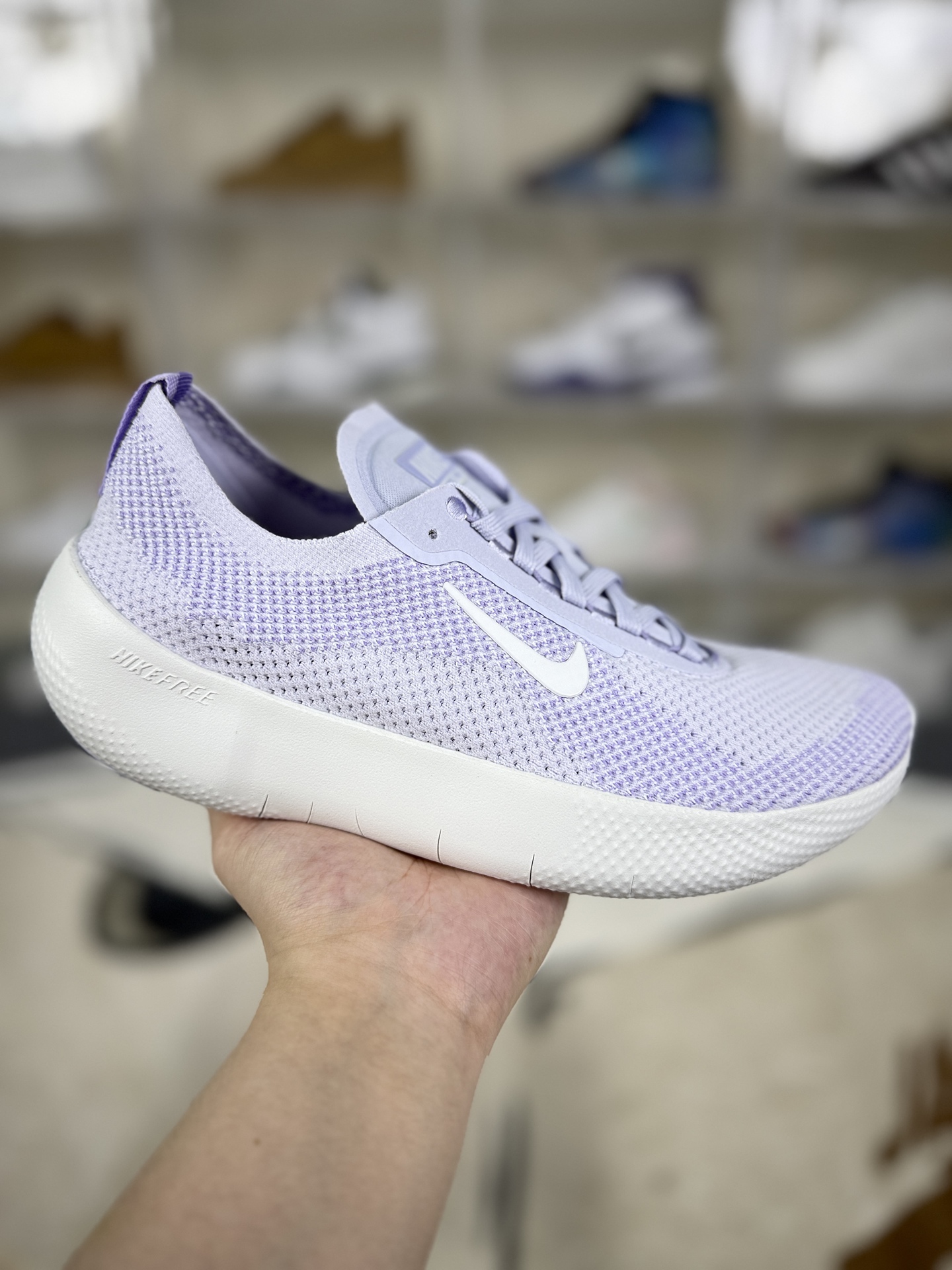 Nike Free 2025 Purple Running Shoes - Breathable, Flexible, and Comfortable