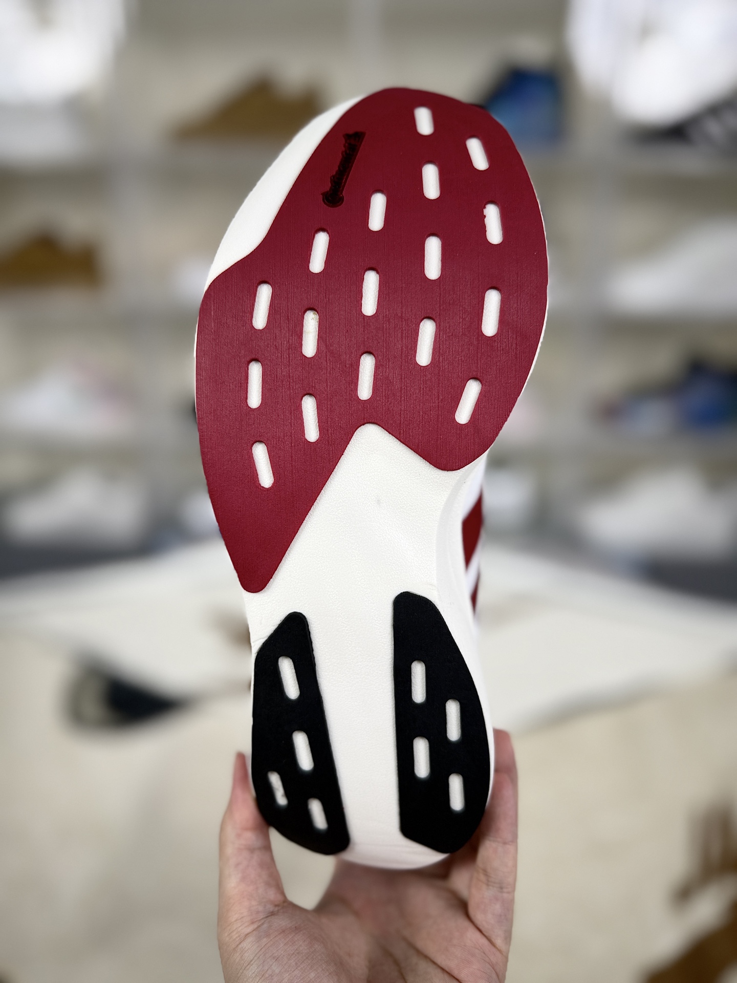 Adidas Adizero Evo SL Nebraska Running Shoes - White/Red - Sizes 36-45 6 i1758821243859 7051 0 4