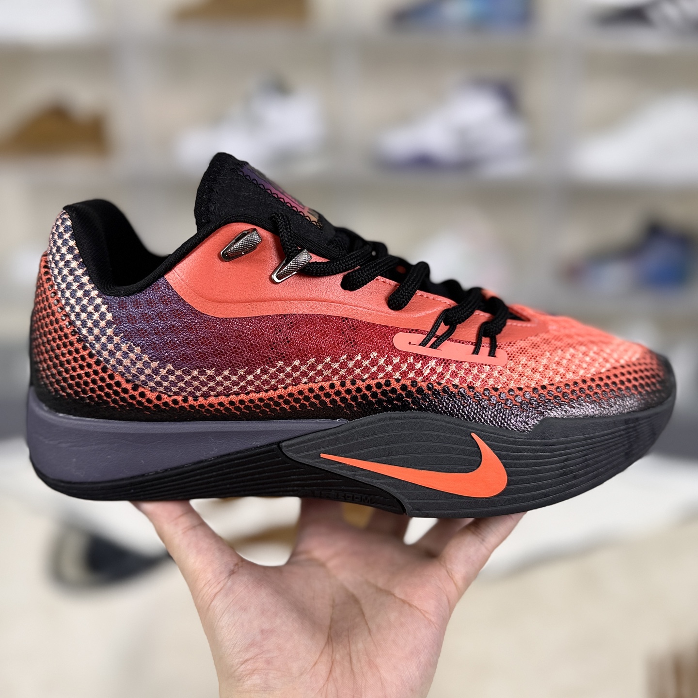 Nike S.T. Flare Basketball Shoes - Red/Black, Cushioned, Breathable, Durable 8 i1758821276761 9618 0 5