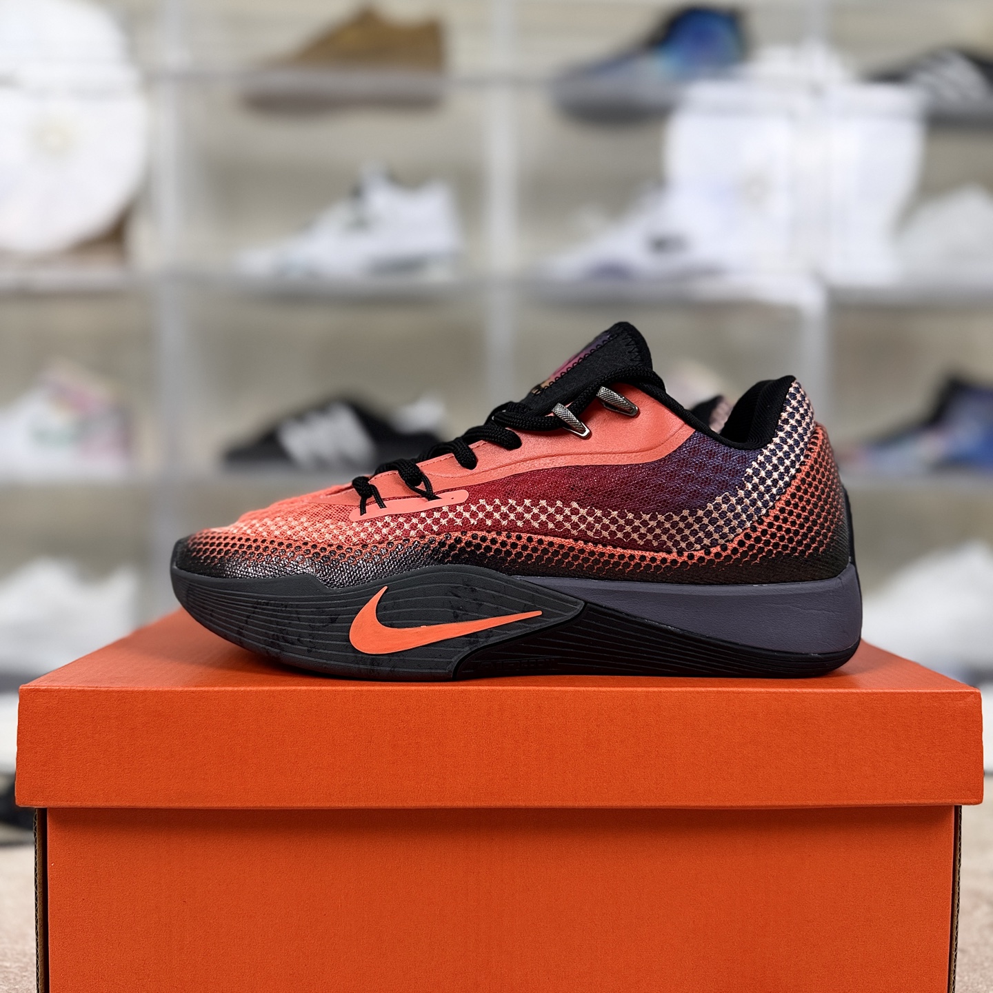 Nike S.T. Flare Basketball Shoes - Red/Black, Cushioned, Breathable, Durable 10 i1758821278231 6988 0 8
