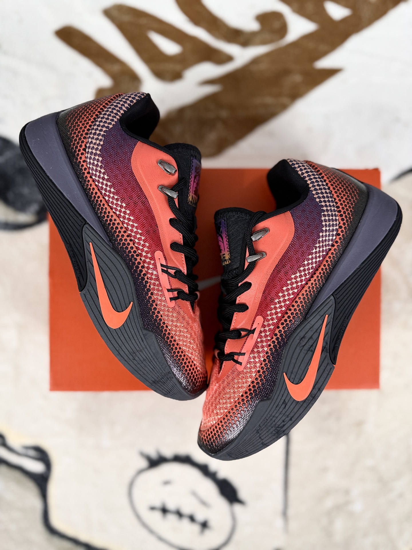 Nike S.T. Flare Basketball Shoes - Red/Black, Cushioned, Breathable, Durable 6 i1758821278400 4474 0 6
