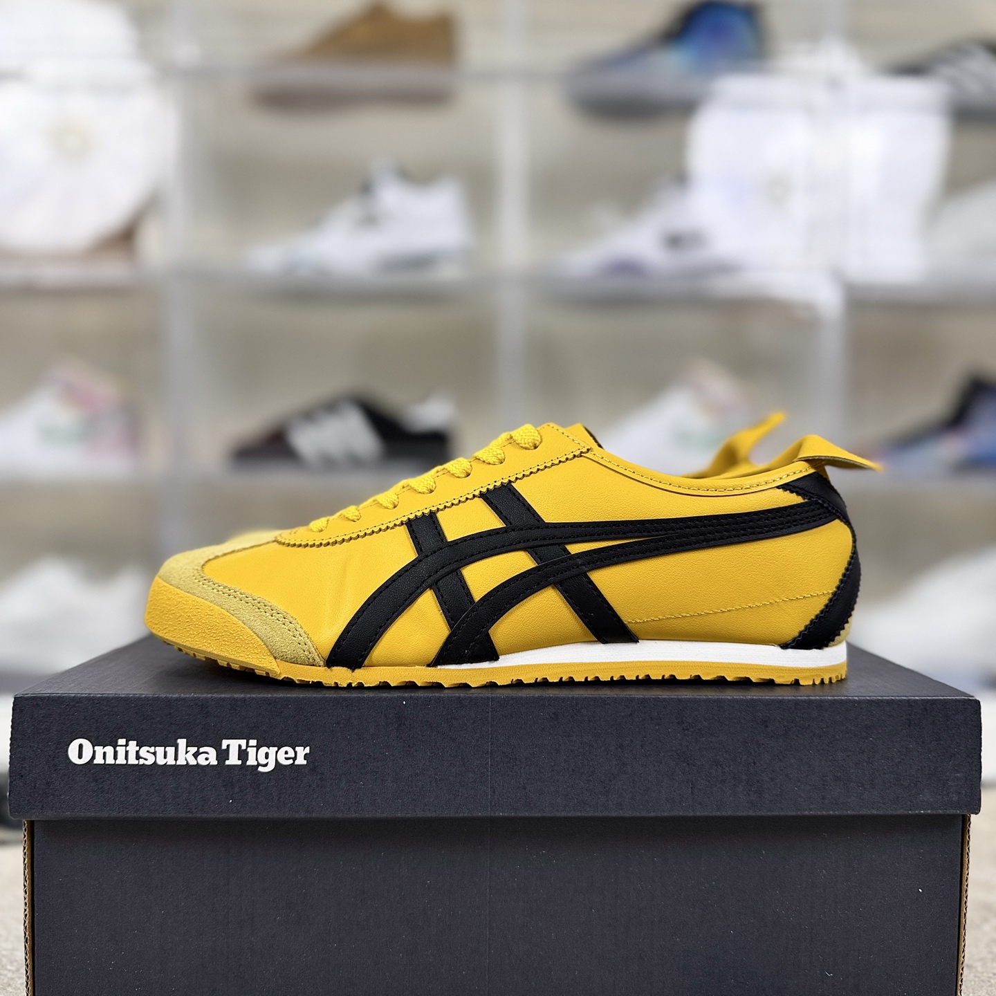 Onitsuka Tiger Mexico 66 Yellow Leather Low-Top Fashion Sneakers Size 35.5-46 10 i1758821321003 5006 0 8
