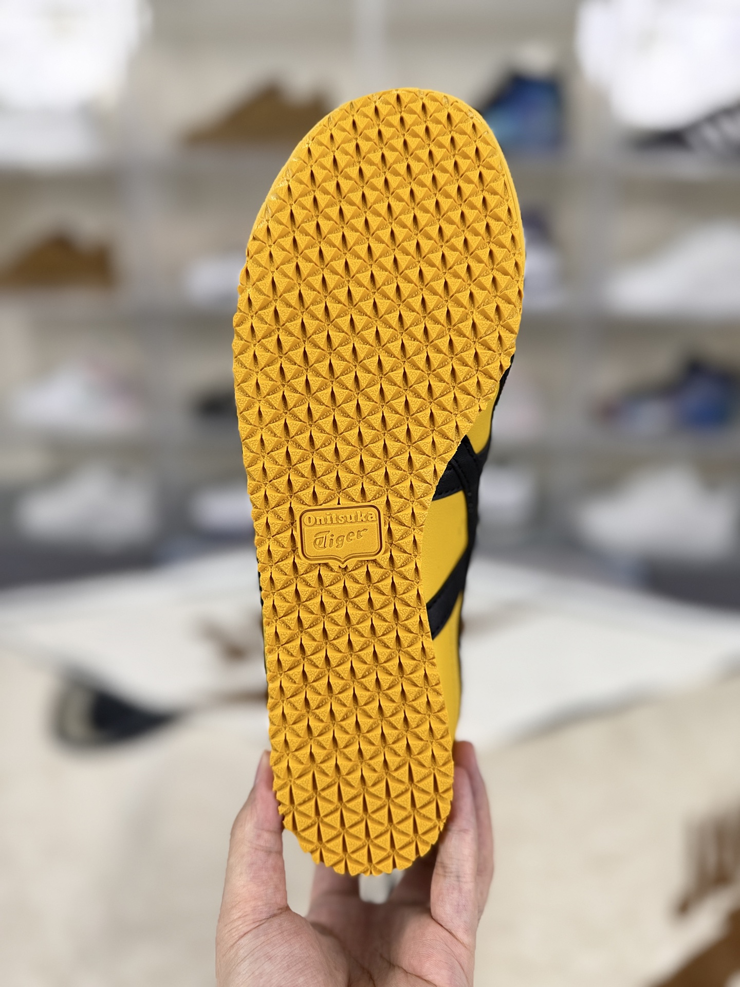 Onitsuka Tiger Mexico 66 Yellow Leather Low-Top Fashion Sneakers Size 35.5-46 7 i1758821321202 5726 0 4