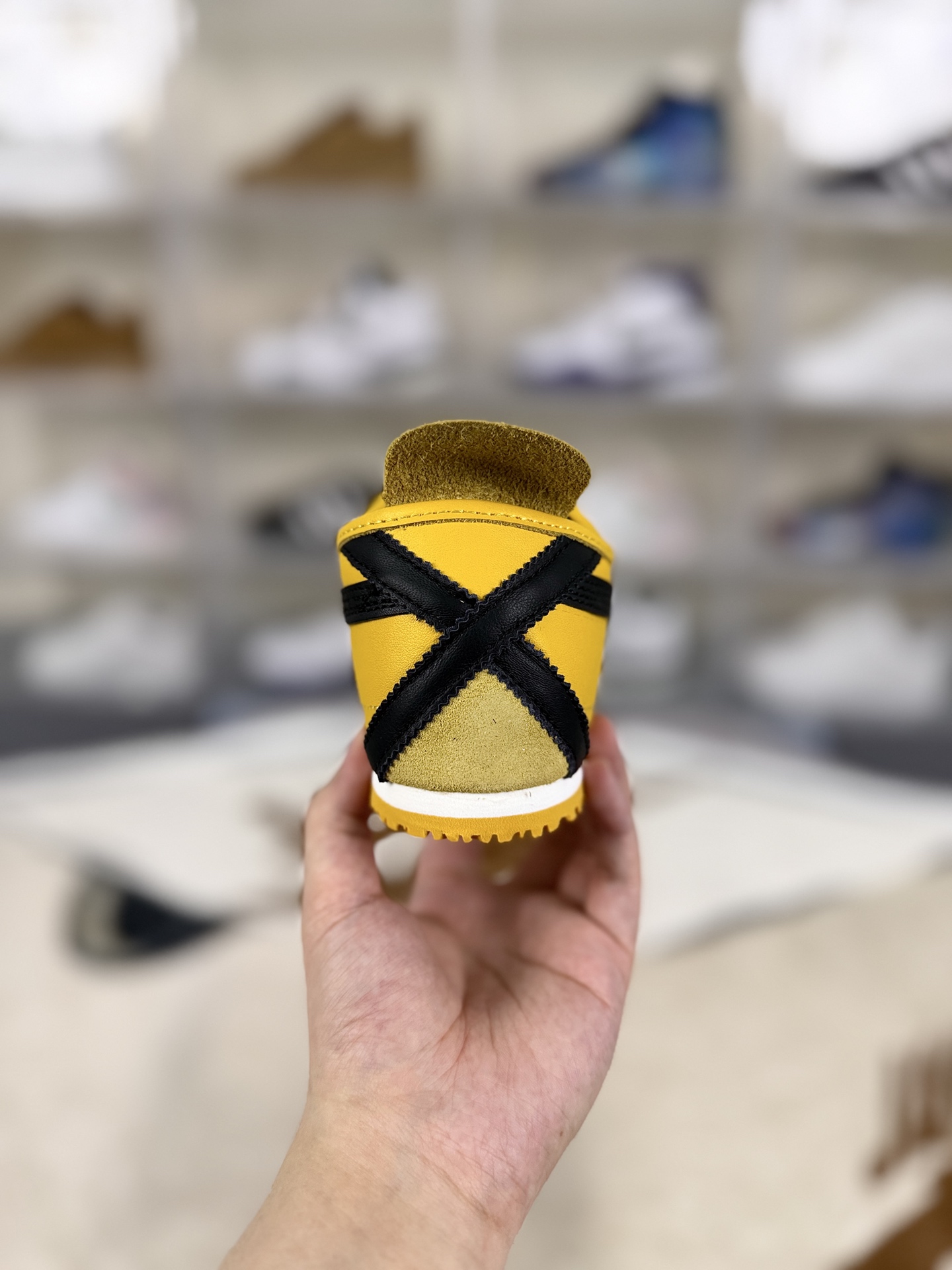 Onitsuka Tiger Mexico 66 Yellow Leather Low-Top Fashion Sneakers Size 35.5-46 4 i1758821321208 6749 0 2