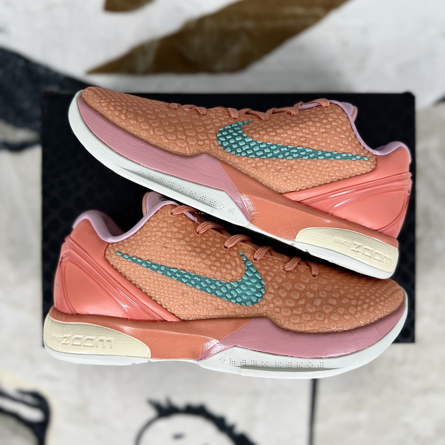 Nike Zoom Kobe 6 Protro Pink Silver Basketball Shoes, Fashion Sneakers 9 i1759085571300 9438 0 7