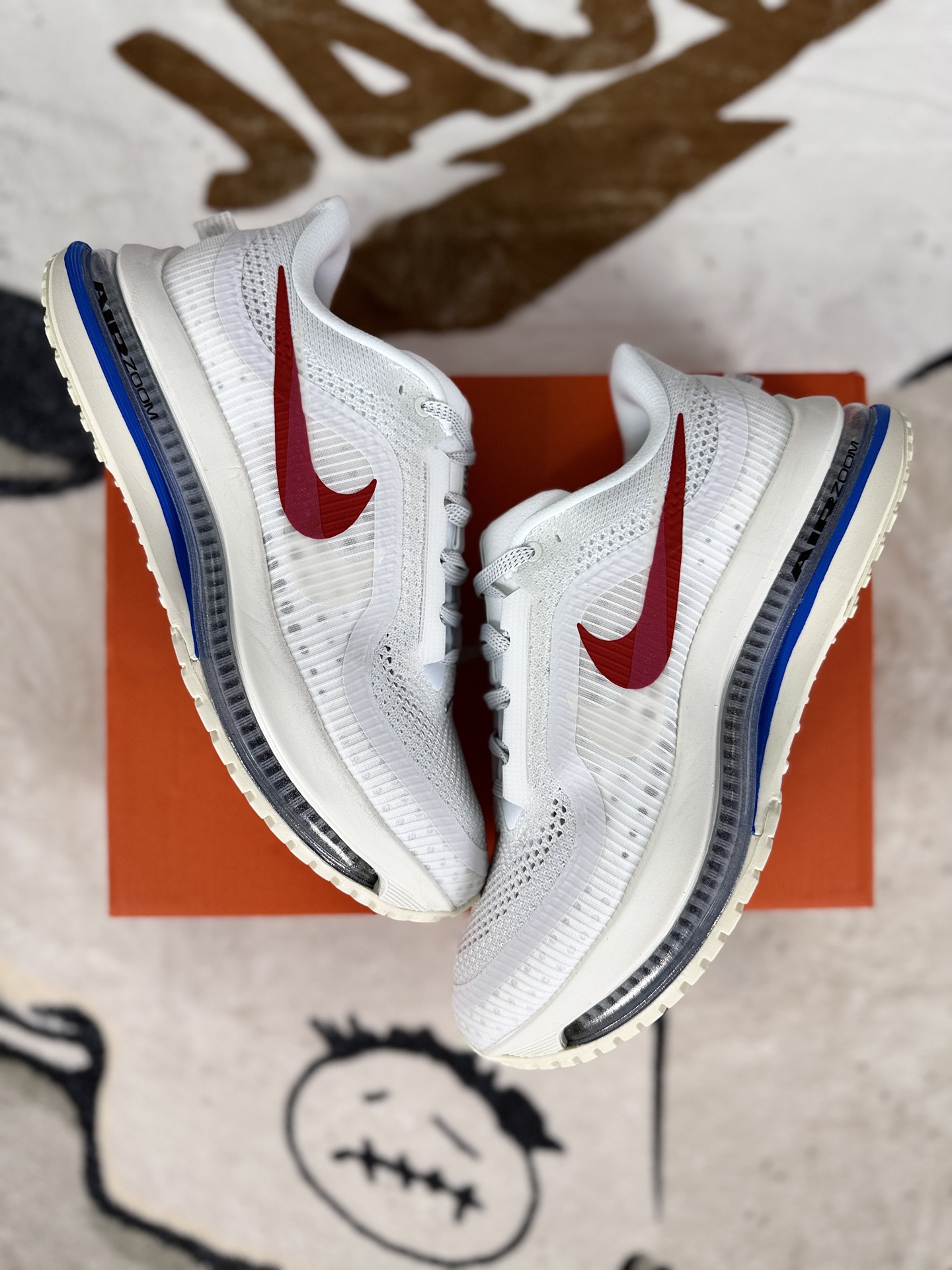 Nike Pegasus Premium Forrest Gump Running Shoes - White/Red - All Sizes 5 i1759343600404 4460 0 6