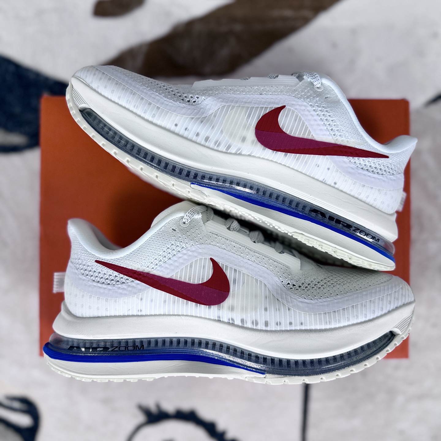 Nike Pegasus Premium Forrest Gump Running Shoes - White/Red - All Sizes 8 i1759343601969 3108 0 7