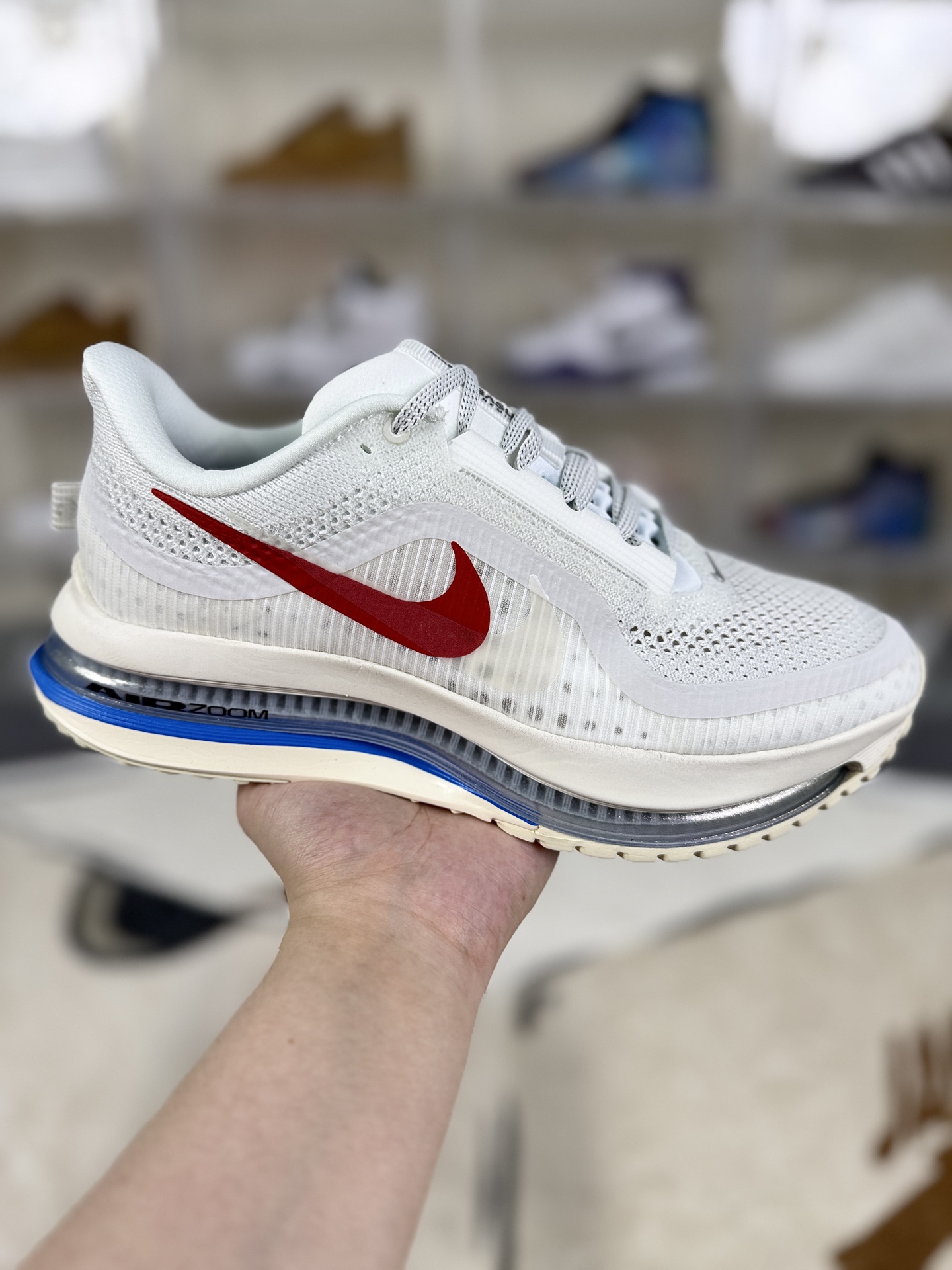 Nike Pegasus Premium Forrest Gump Running Shoes - White/Red - All Sizes
