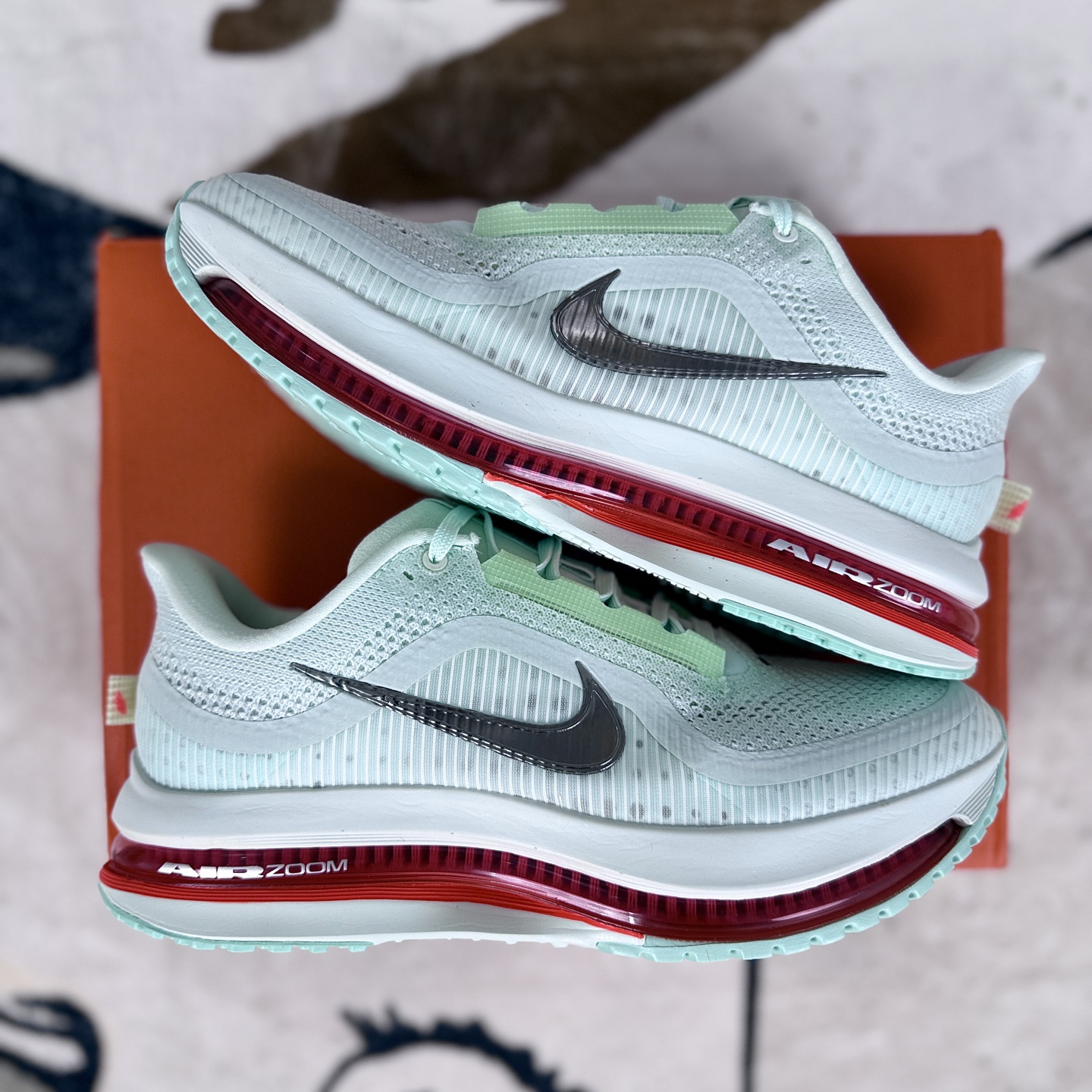 Nike Pegasus Premium Running Shoes - Mint Green, Full Fiber Air Cushion 8 i1759343650965 1232 0 7