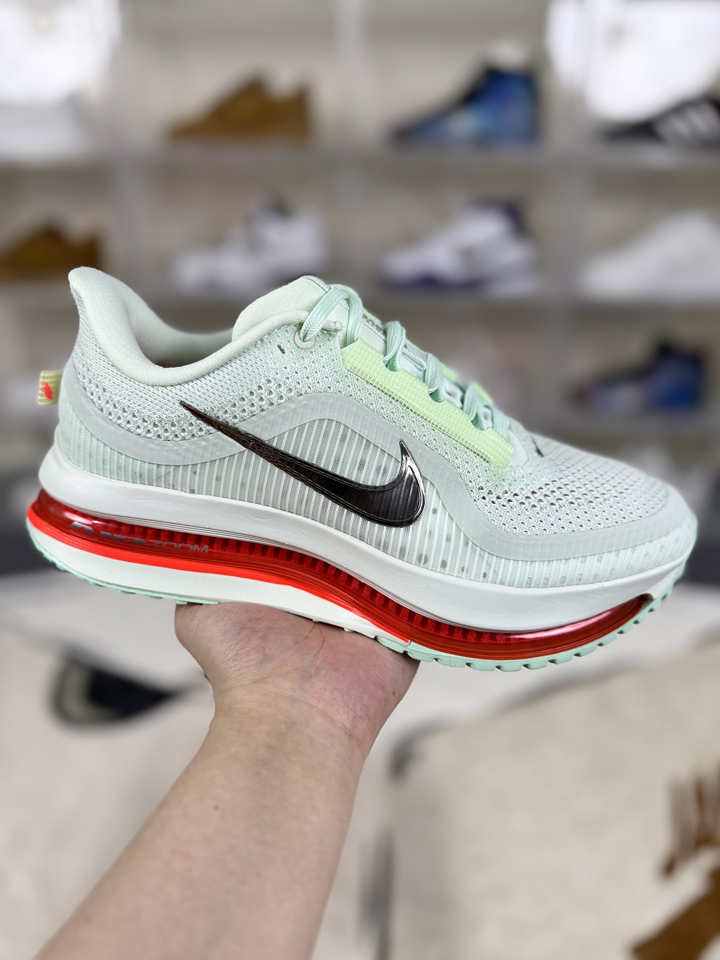 Nike Pegasus Premium Running Shoes - Mint Green, Full Fiber Air Cushion 1 i1759343651082 5739 0 0