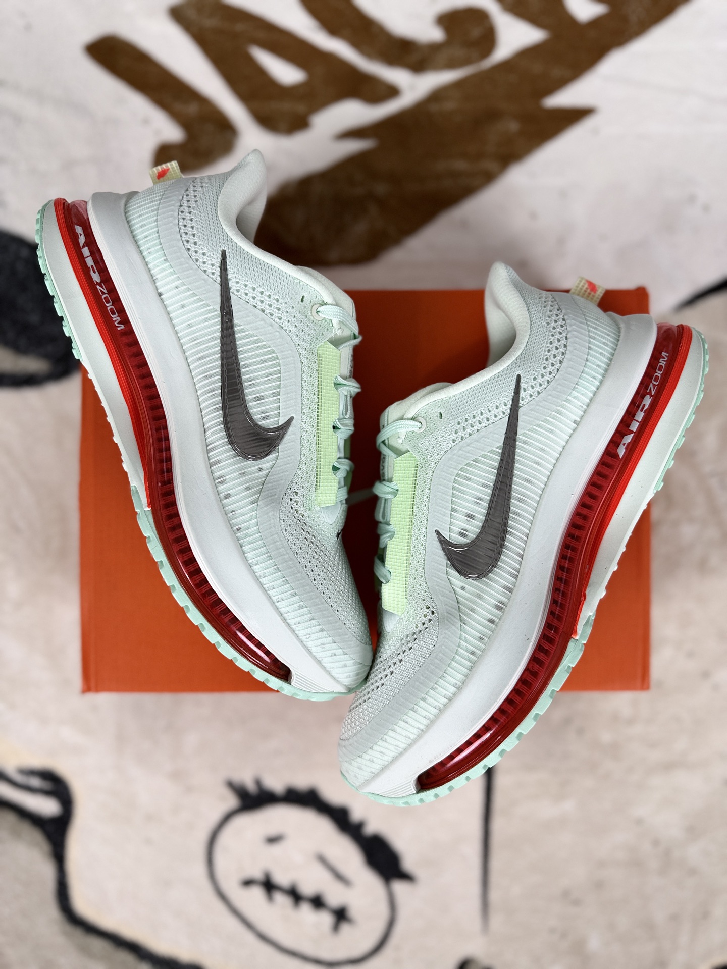 Nike Pegasus Premium Running Shoes - Mint Green, Full Fiber Air Cushion 5 i1759343652628 7853 0 6