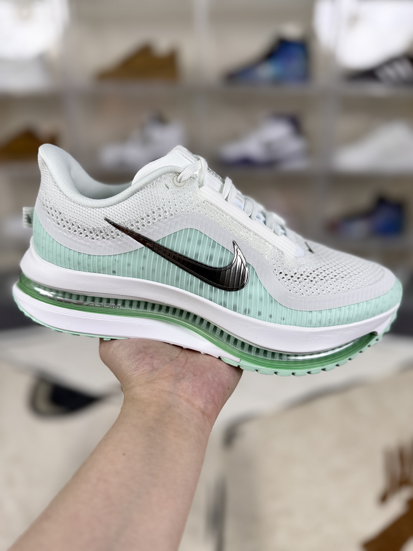 Nike Pegasus Premium White Mint Green Running Shoes HQ2593-103 2 i1759343785619 9213 0 0