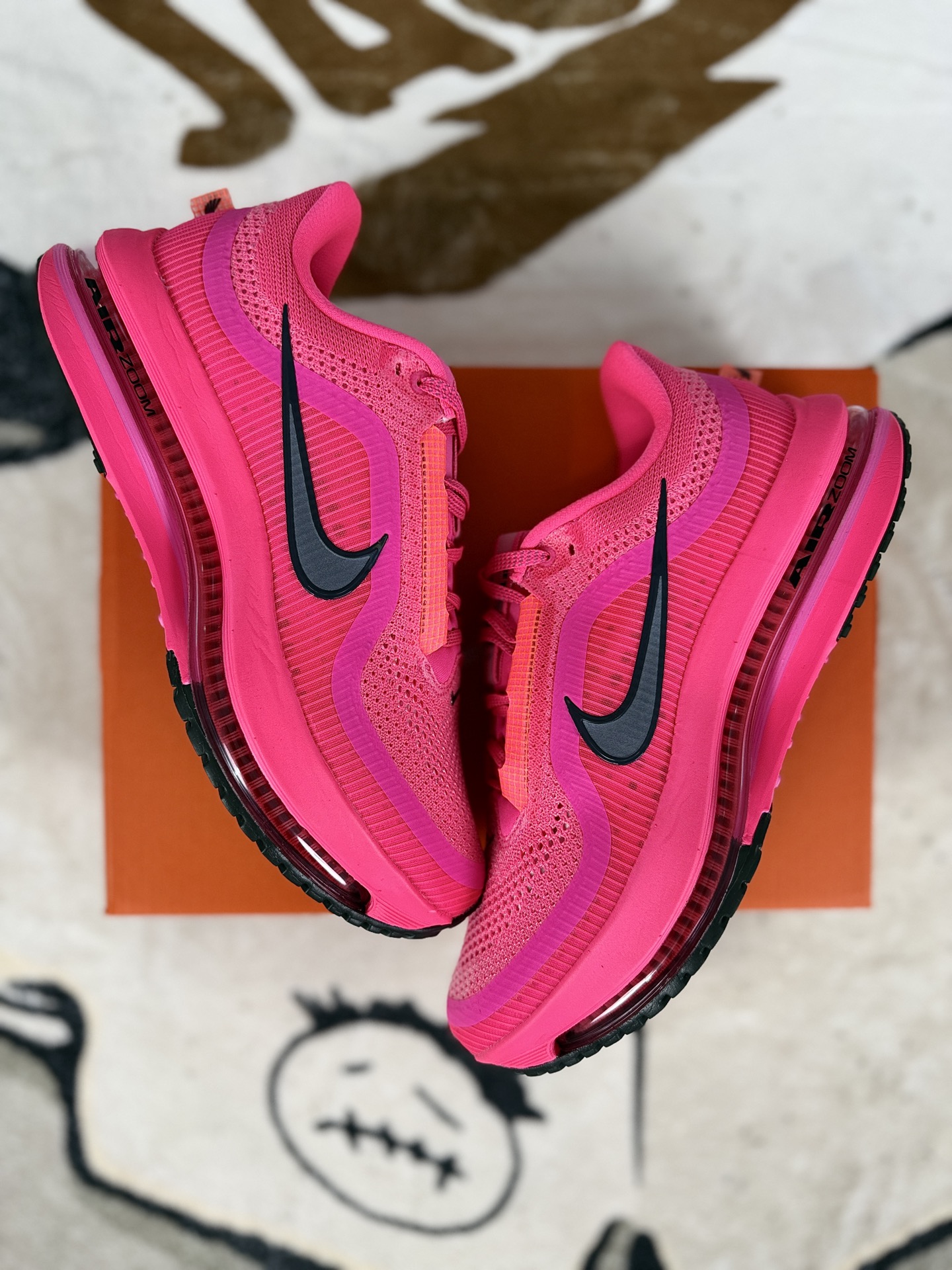 Nike Pegasus Premium Running Shoes - Full Fiber Air Cushion - Pink 5 i1759343875597 618 0 6