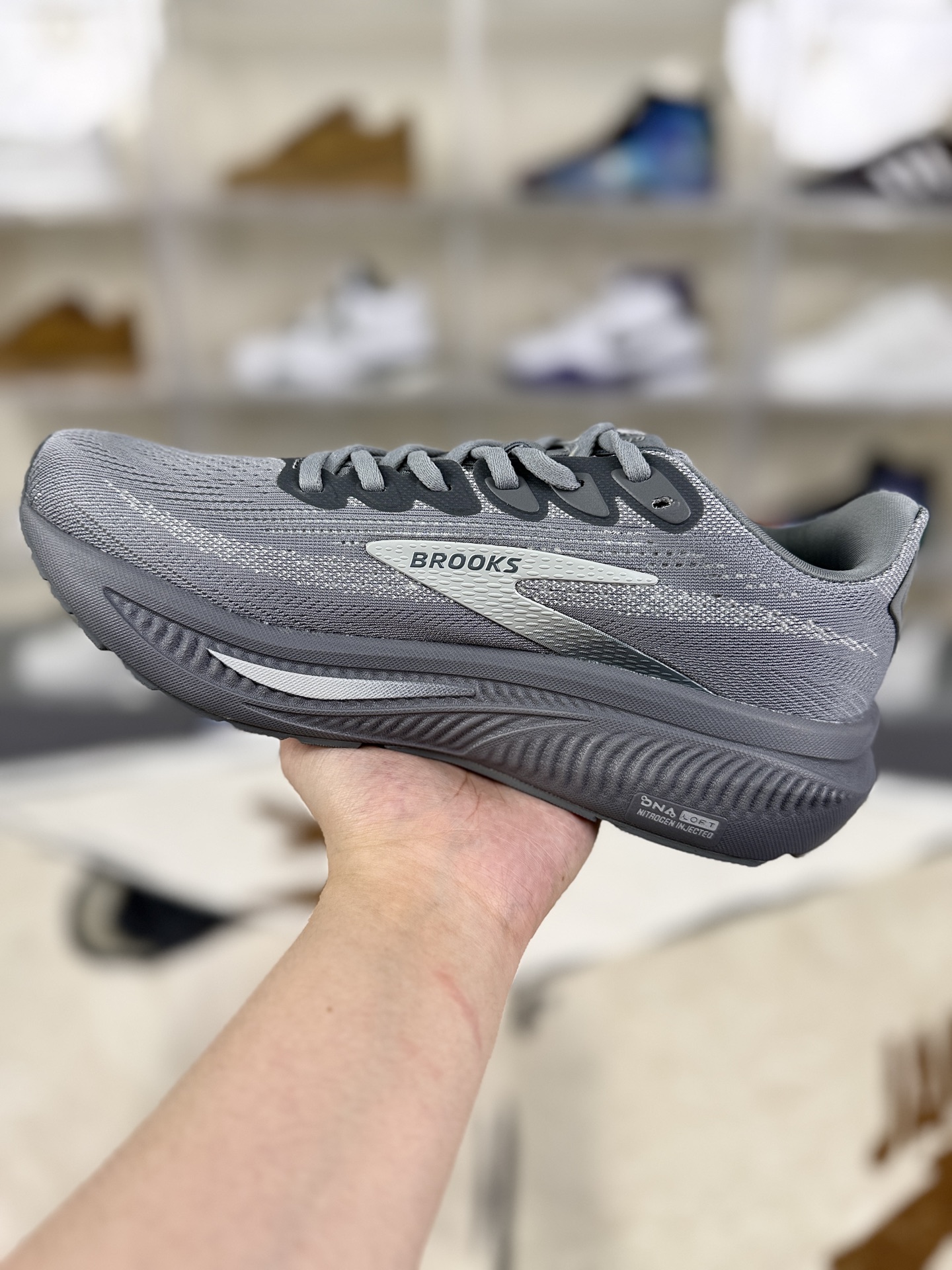 Brooks Ghost 17 Gray Running Shoes - Comfortable, Lightweight, and Durable 2 i1760034976648 8209 0 1