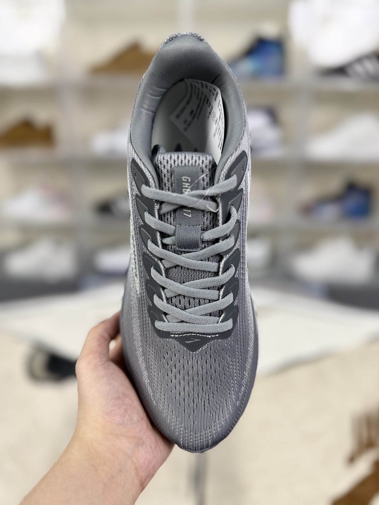 Brooks Ghost 17 Gray Running Shoes - Comfortable, Lightweight, and Durable 4 i1760034978561 5361 0 3