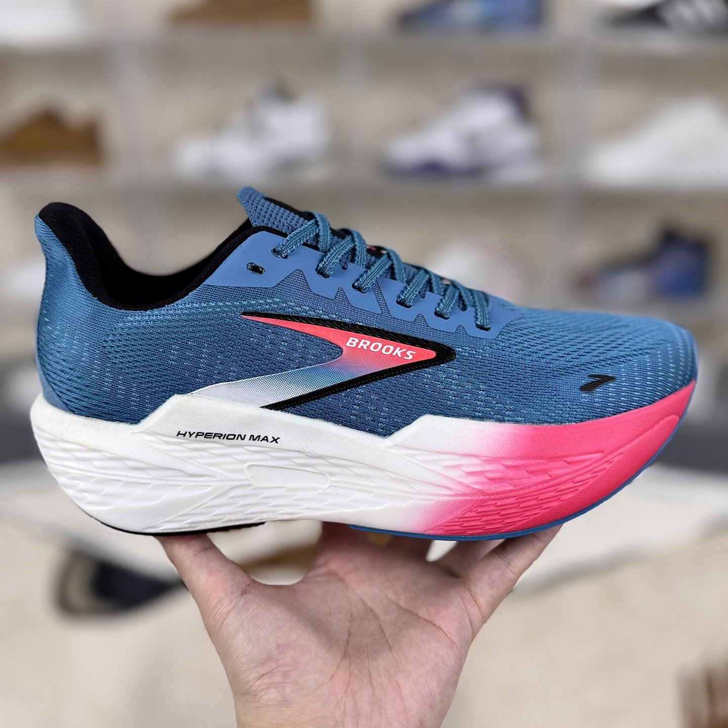 Brooks Hyperion Max 2 Running Shoes - Crystal Blue, Unisex, Durable and Breathable 8 i1760210762197 8112 0 5