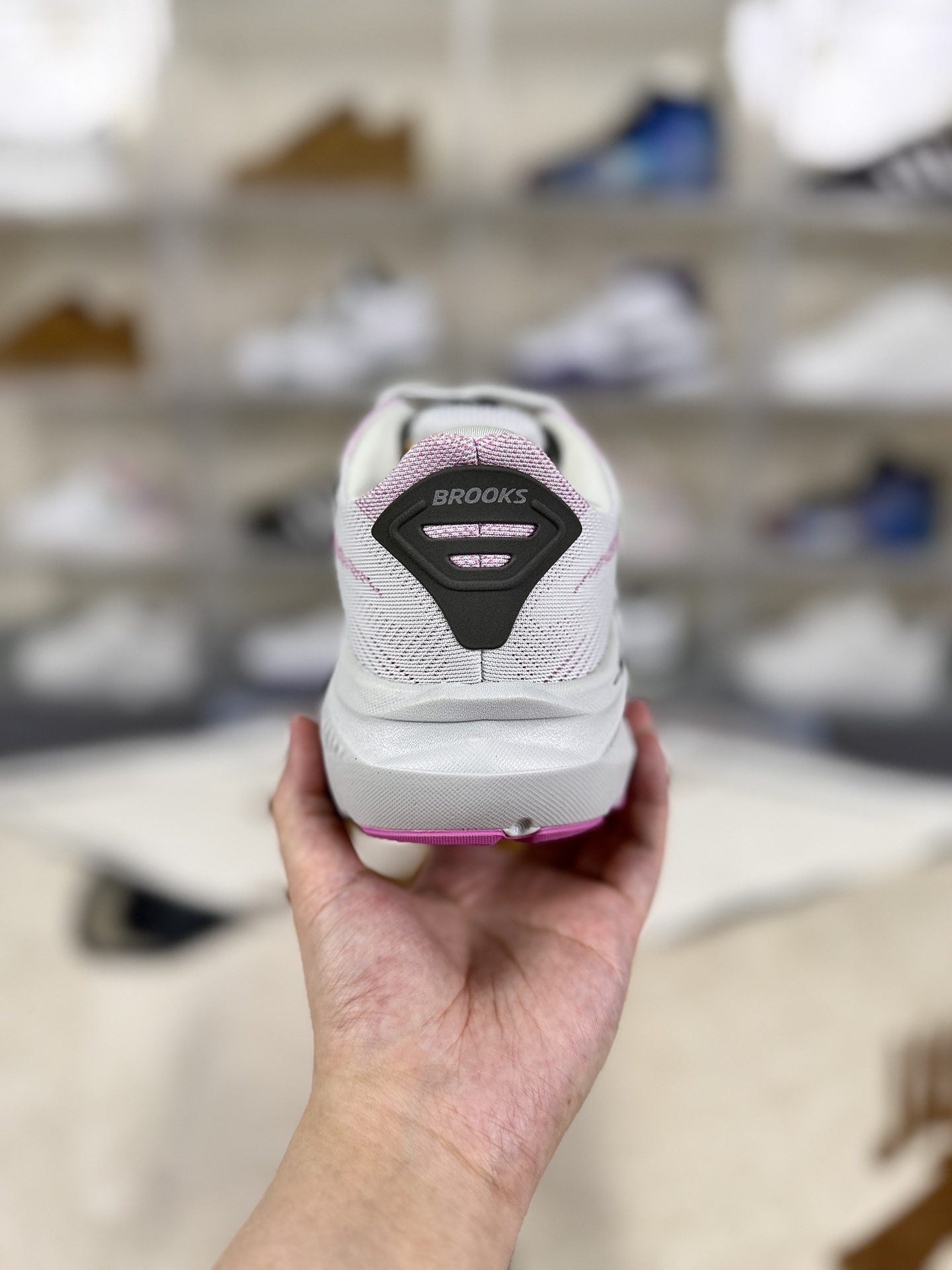 Brooks Ghost 17 Gray/Pink Running Shoes: Cushioned, Durable, and Lightweight 3 i1760298124802 3025 0 2