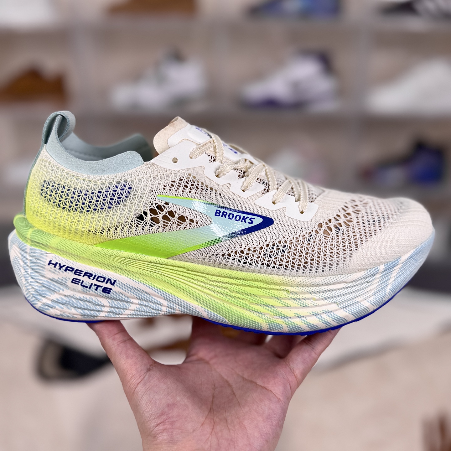 Brooks Hyperion Elite White Green Running Shoes - Lightweight & High Performance 7 i1760390587998 7770 0 5