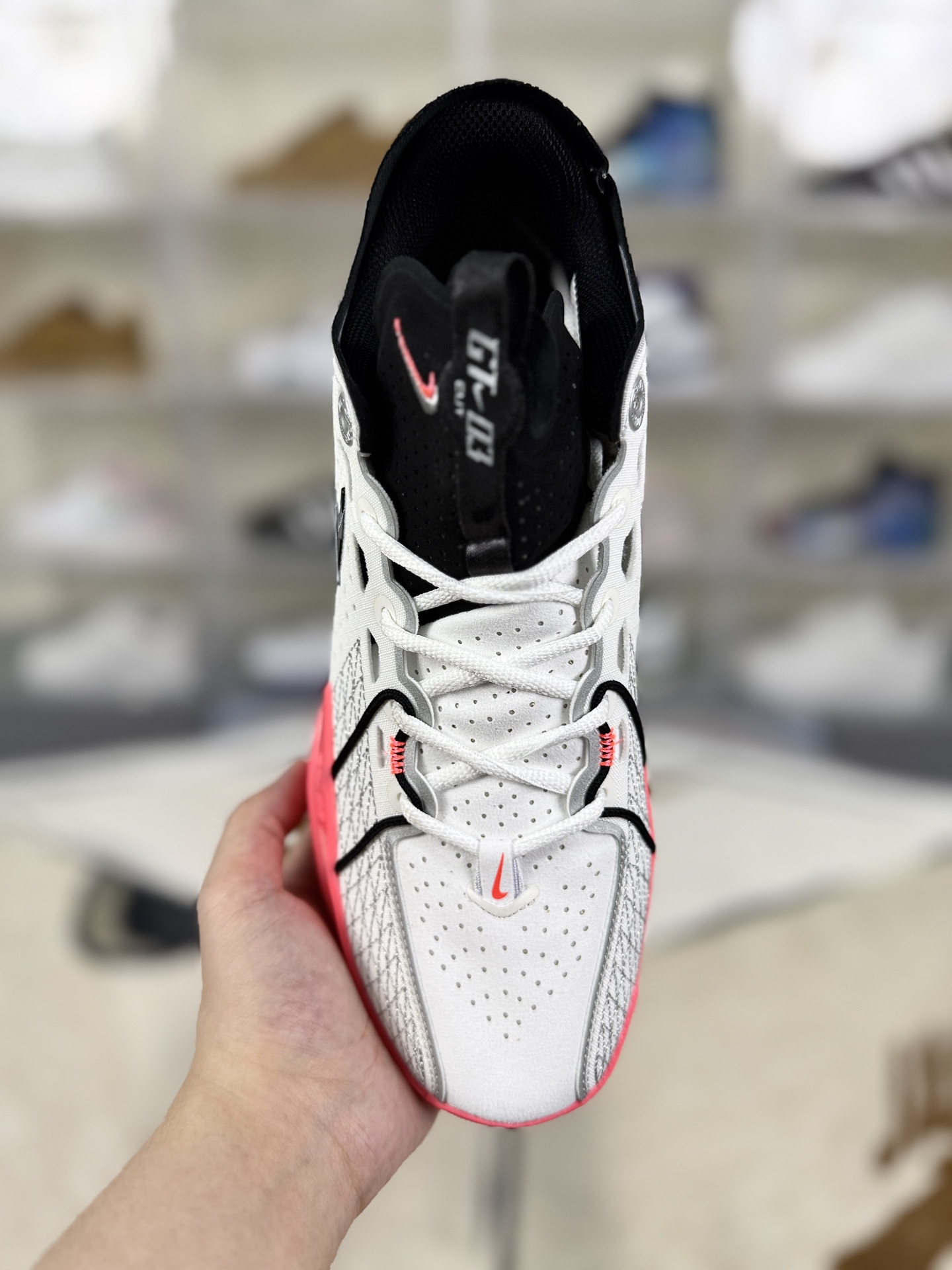 Nike Air Zoom G.T. Cut 3 Basketball Shoes - White/Red - Men and Women 4 i1760479212954 3813 0 3