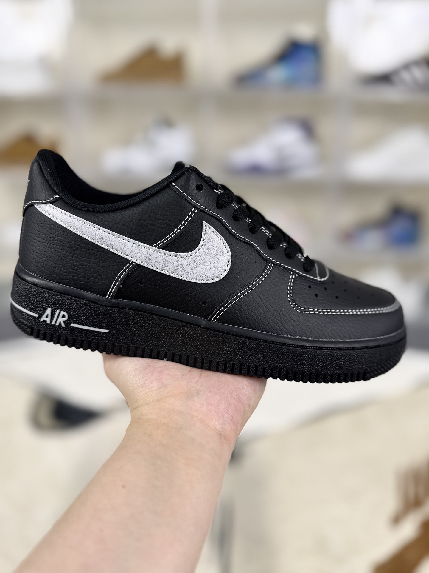 Nike Air Force 1 '07: Classic Black & White Low-Top Sneakers for Men & Women