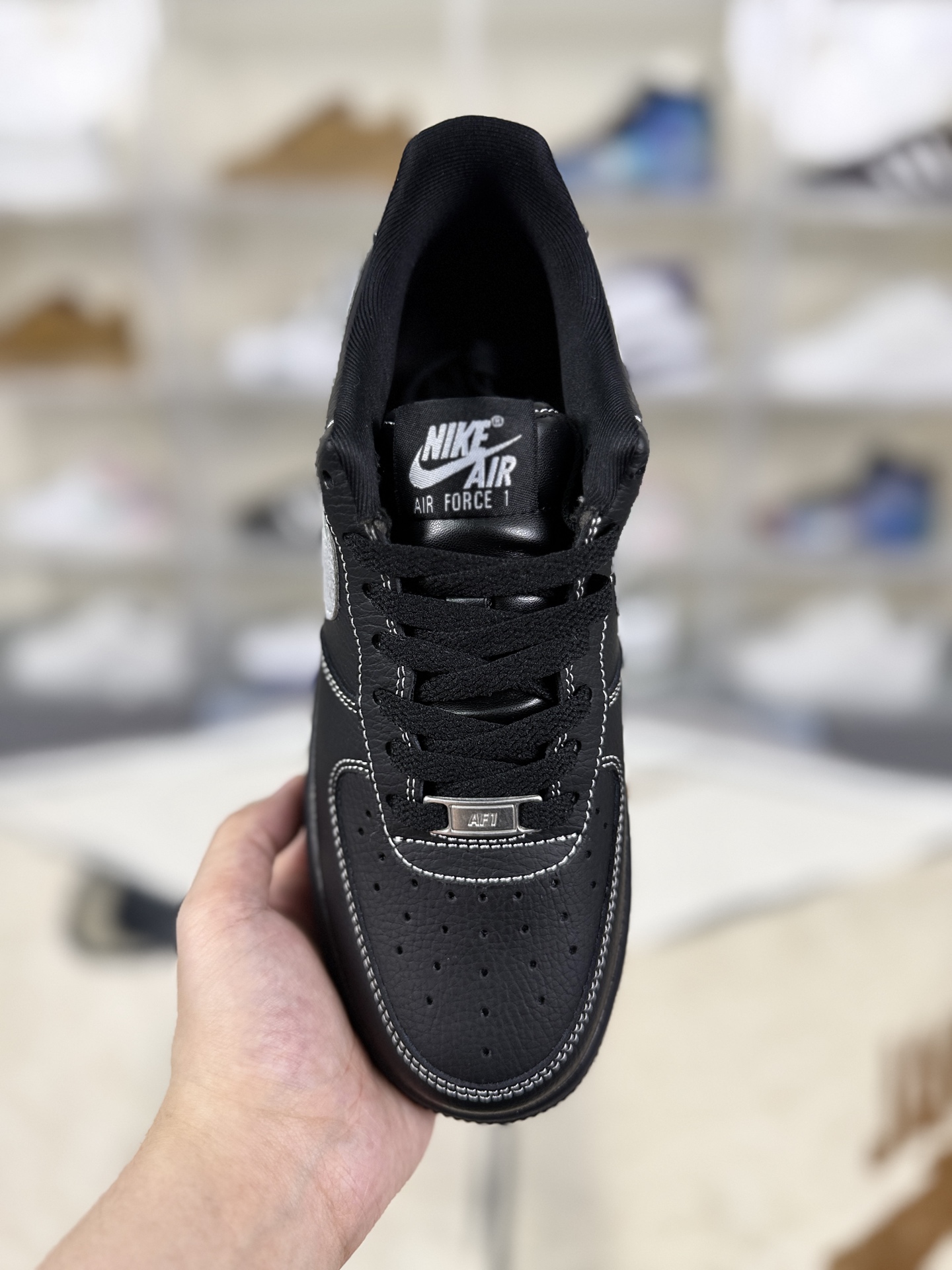 Nike Air Force 1 '07: Classic Black & White Low-Top Sneakers for Men & Women 4 i1760724063364 7534 0 8