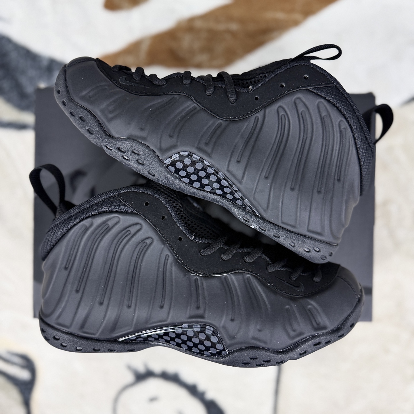Nike Air Foamposite One Anthracite Basketball Shoes - Black, Retro Style 8 i1760907937081 1955 0 7