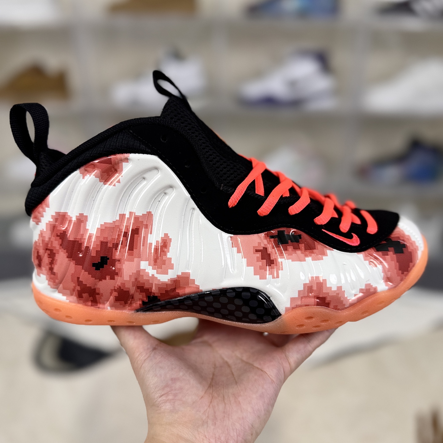 Nike Air Foamposite One Thermal Map Basketball Shoes - White/Red, Mens Size 8 i1760907981667 87 0 5