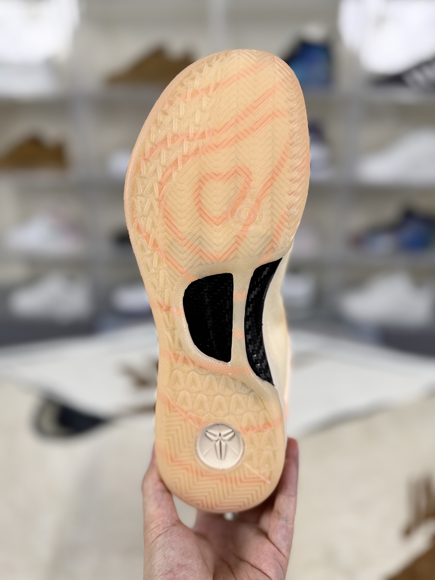 Nike Kobe 8 Academy Basketball Shoes - Peach/Black - HQ3138-800 6 i1760908481619 9872 0 4