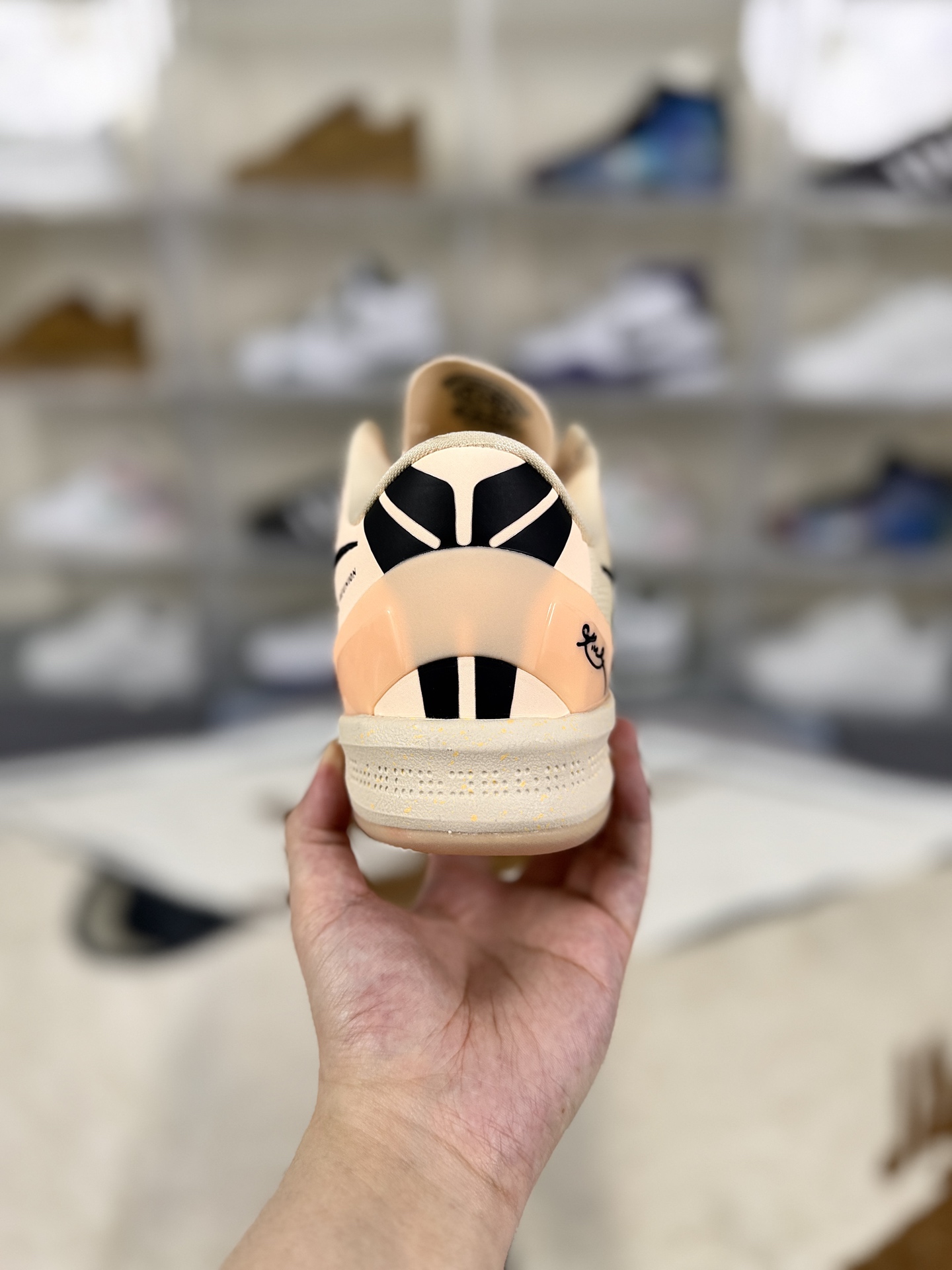 Nike Kobe 8 Academy Basketball Shoes - Peach/Black - HQ3138-800 3 i1760908481624 2632 0 2