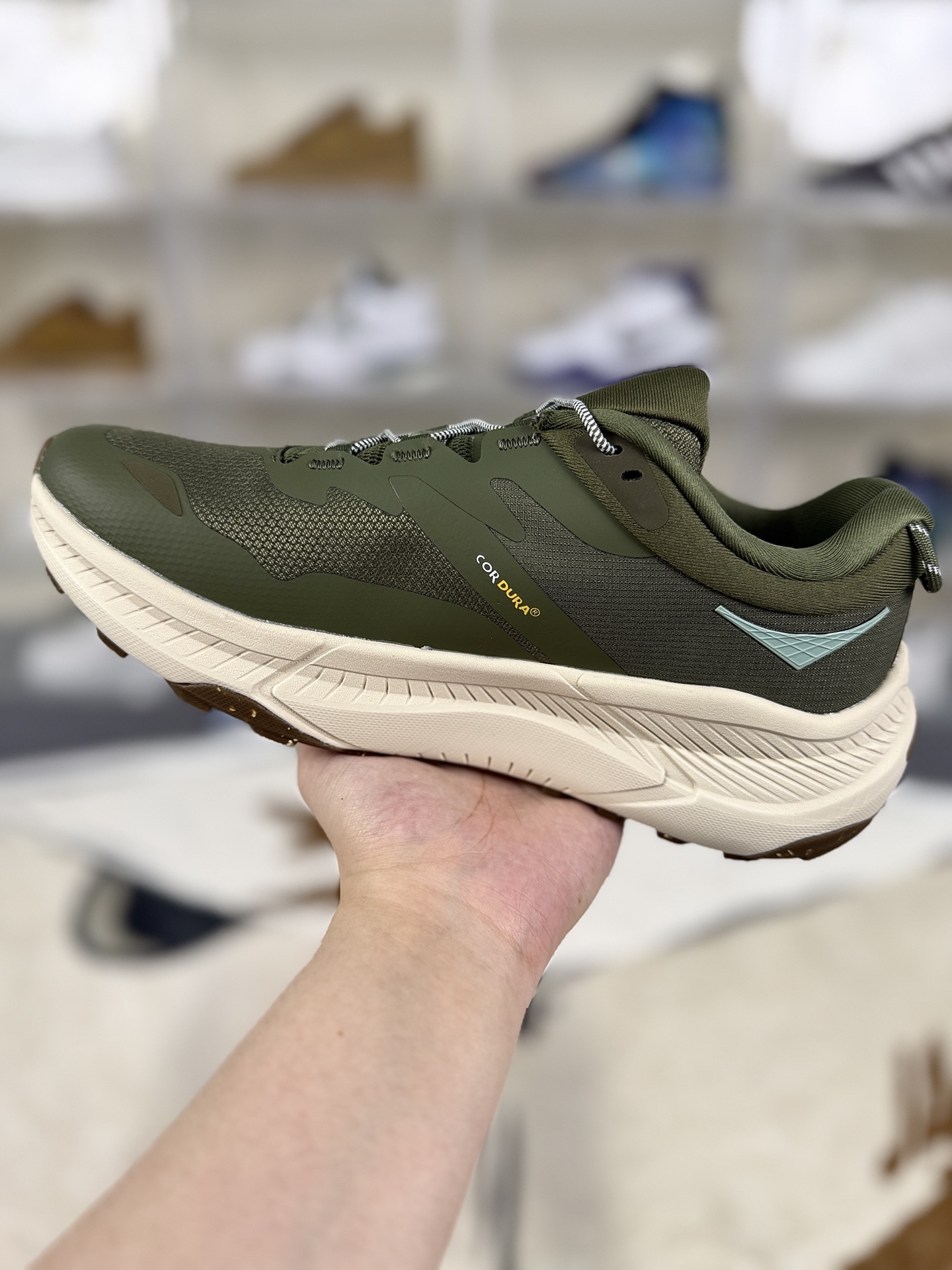 Hoka One One Transport GTX Green Running Shoe for Men and Women 3 i1761077857370 5211 0 1